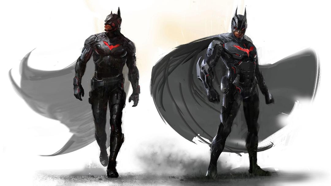 طرح مفهومی از بازی لغو شده Batman Beyond راکستدی