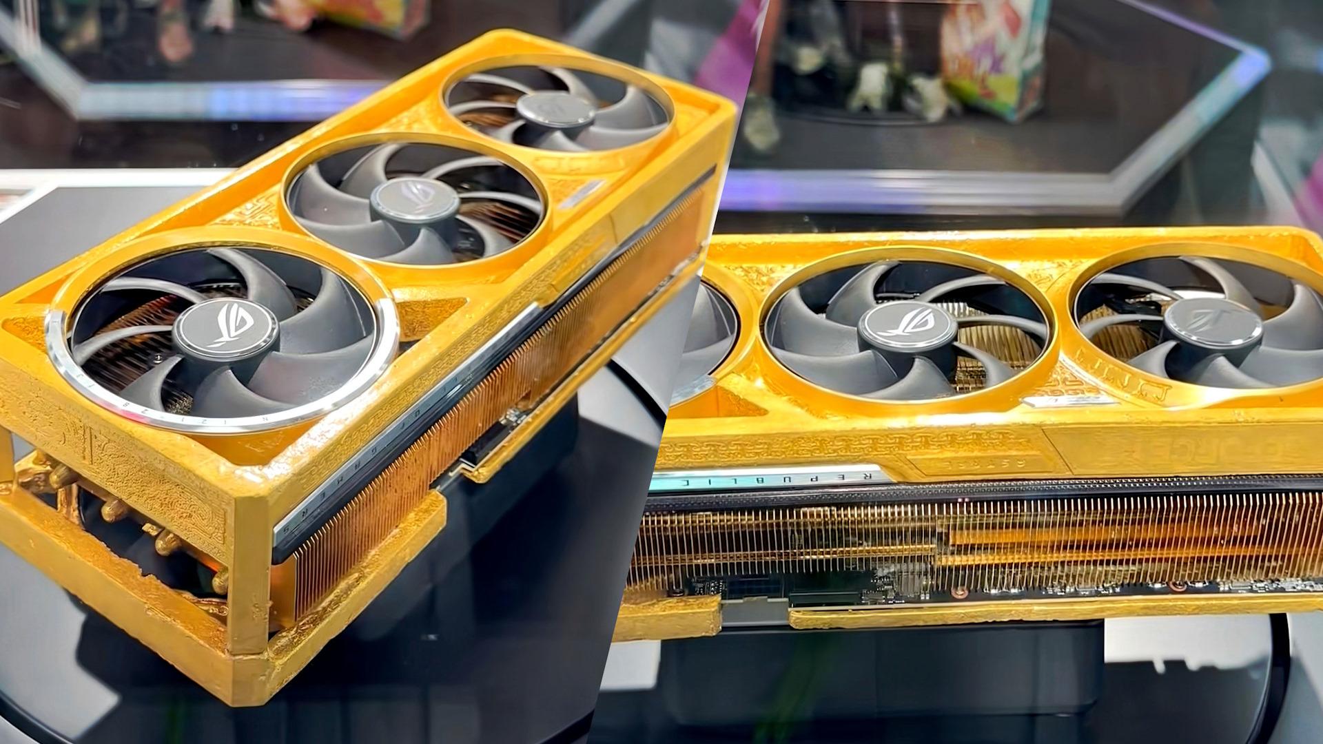 کارت گرافیک ROG Astral RTX 5090 Real Gold Edition شرکت ایسوس (ASUS)، گران‌قیمت‌ترین کارت گرافیک تاریخ