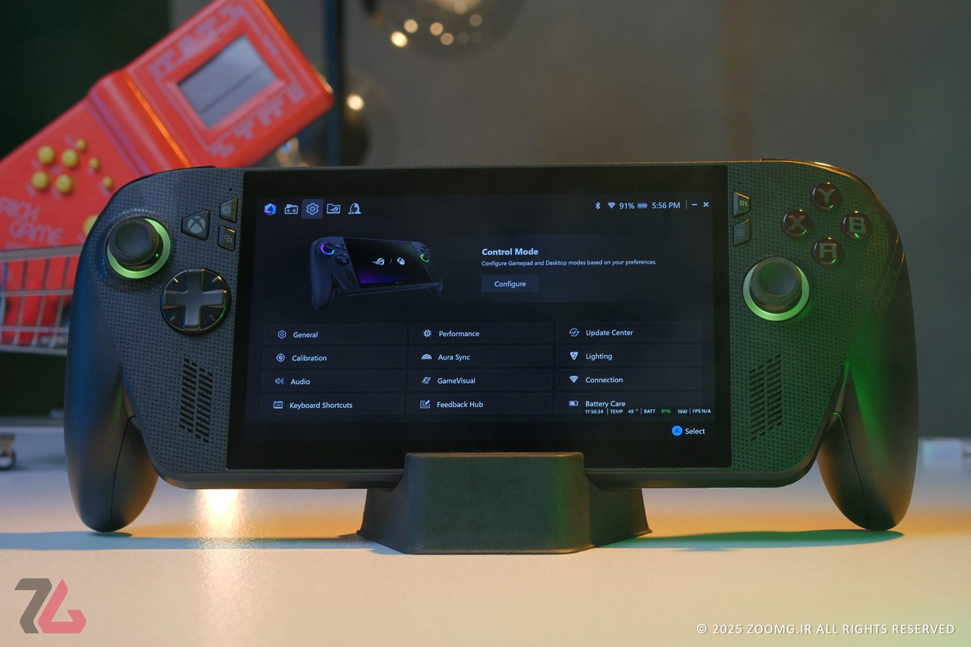 شباهت طراحی ROG Xbox Ally X به Xbox Series X با بدنه مشکی مات