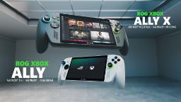 خانواده کنسول دستی ROG Xbox Ally