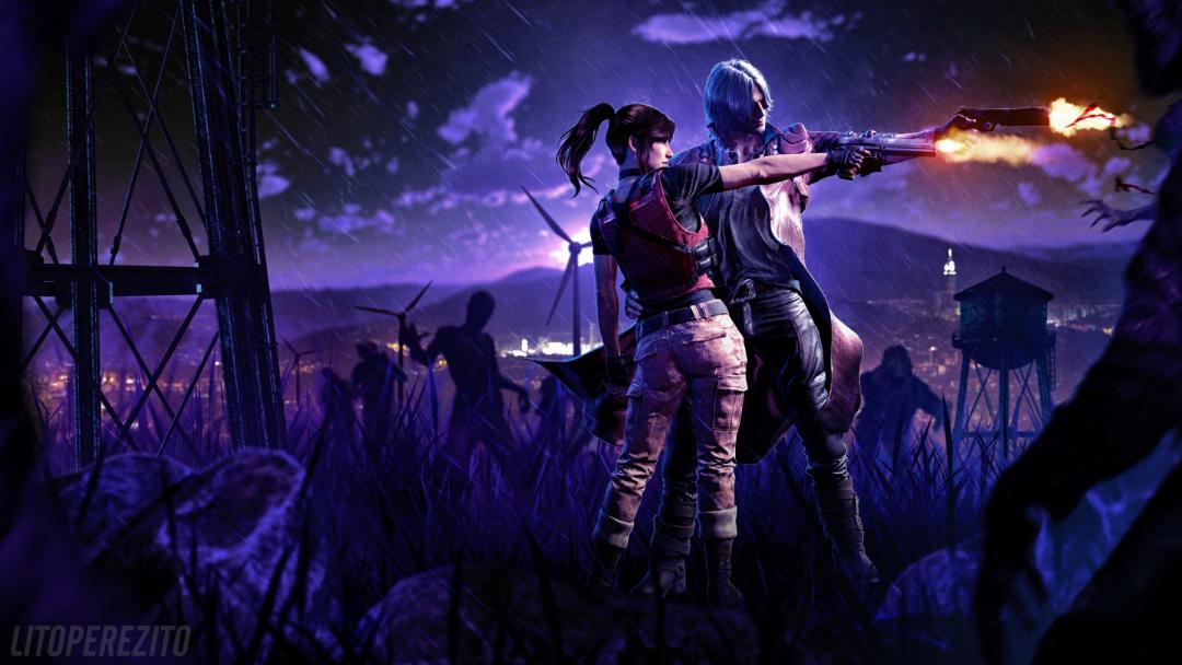 تیراندازی عاشقانه در بازی Devil May Cry 5
