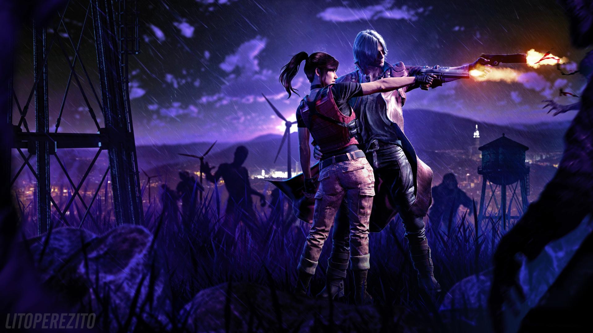 تیراندازی عاشقانه در بازی Devil May Cry 5