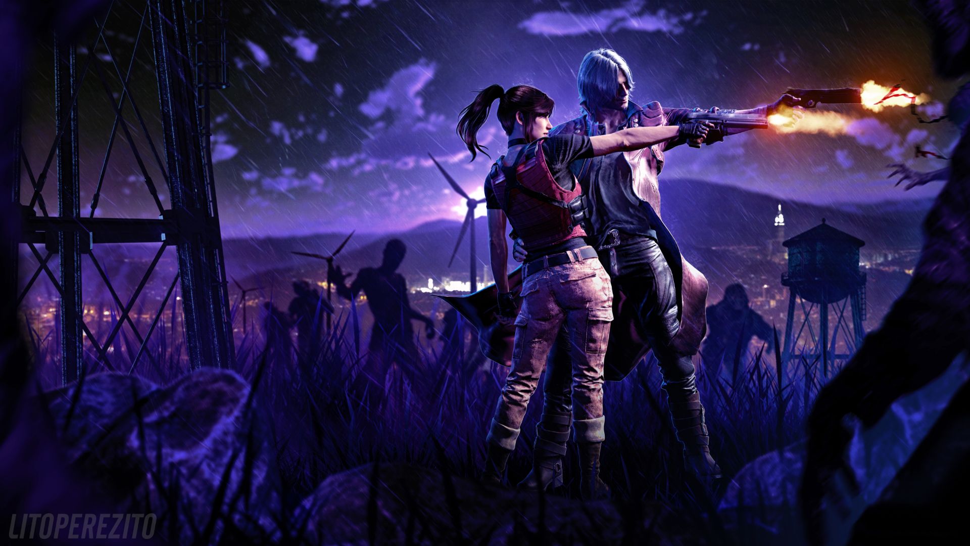 تیراندازی عاشقانه در بازی Devil May Cry 5