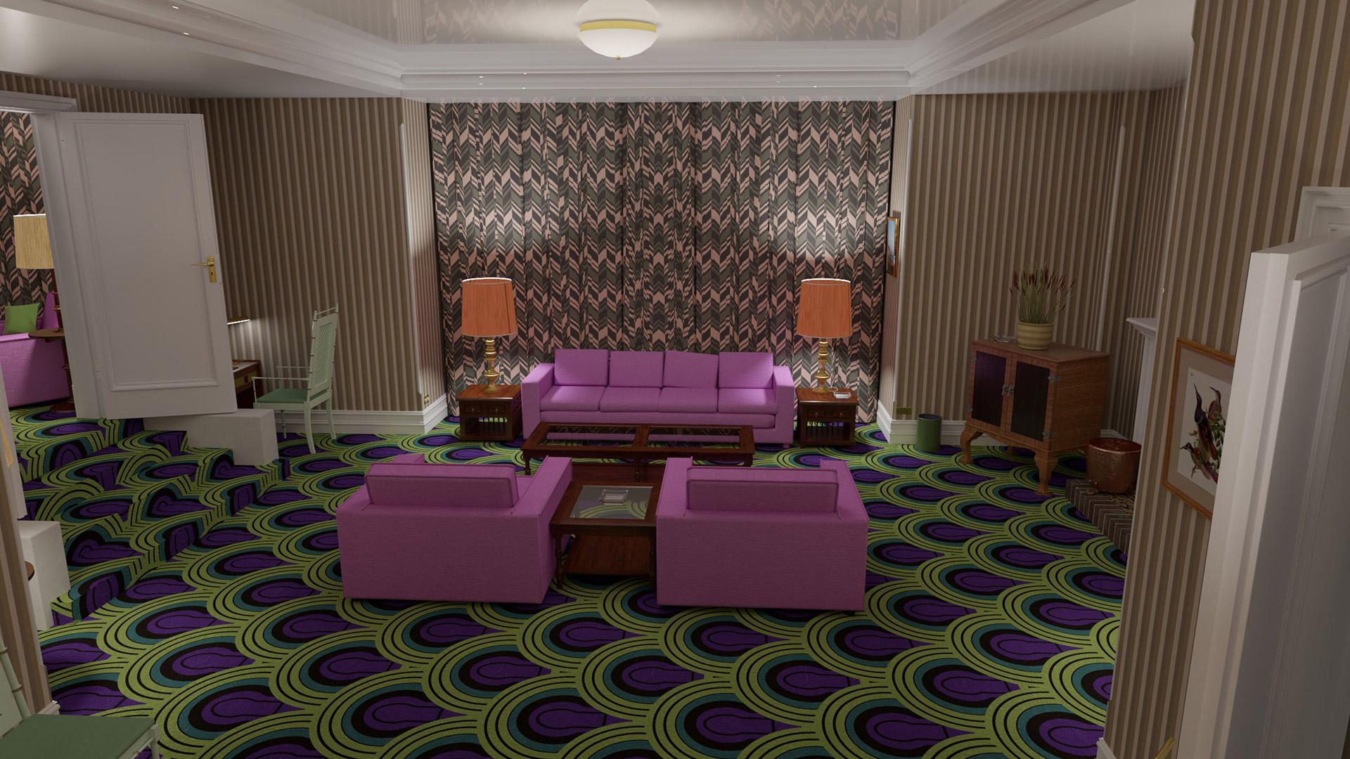 تقارن‌های تصویری در فیلم «درخشش»