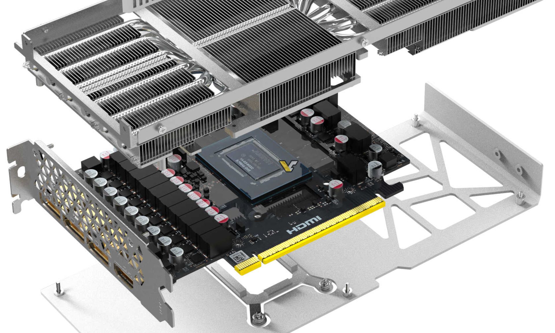 طراحی کارت گرافیک GeForce RTX 5090 Inno3D