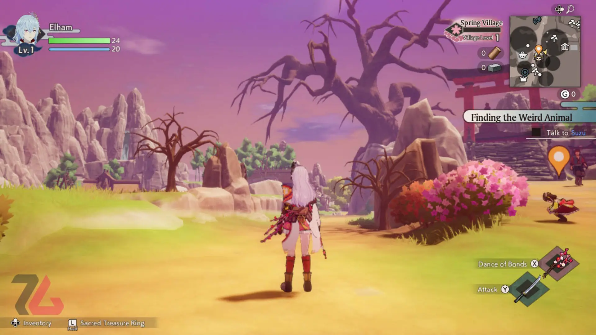آغاز بازی rune-factory-guardians-of-azuma
