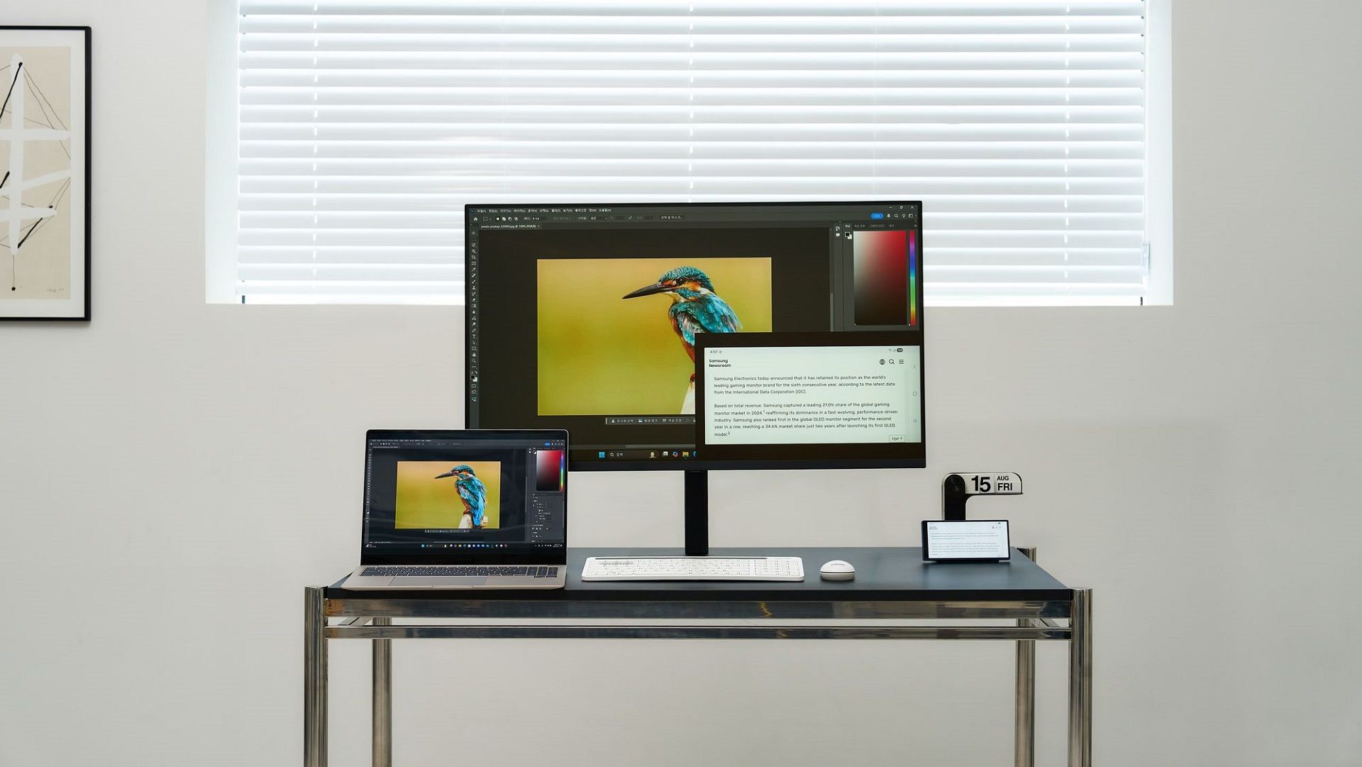 مانیتور ۳۷ اینچی ViewFinity S8 سامسونگ