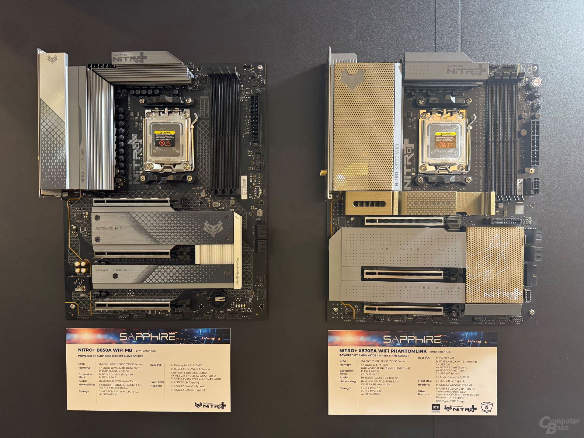 اولین مادربرد پرچمدار NITRO+ مبتنی بر چیپ‌ست AMD X870E شرکت Sapphire