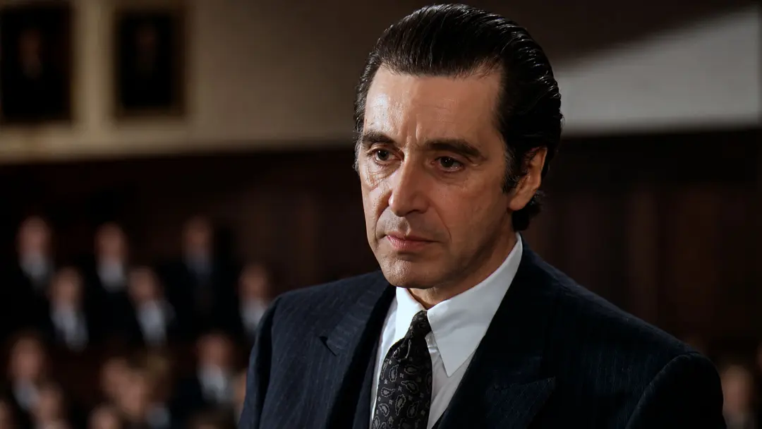 آل پاچینو در دادگاه در فیلم scent of a woman