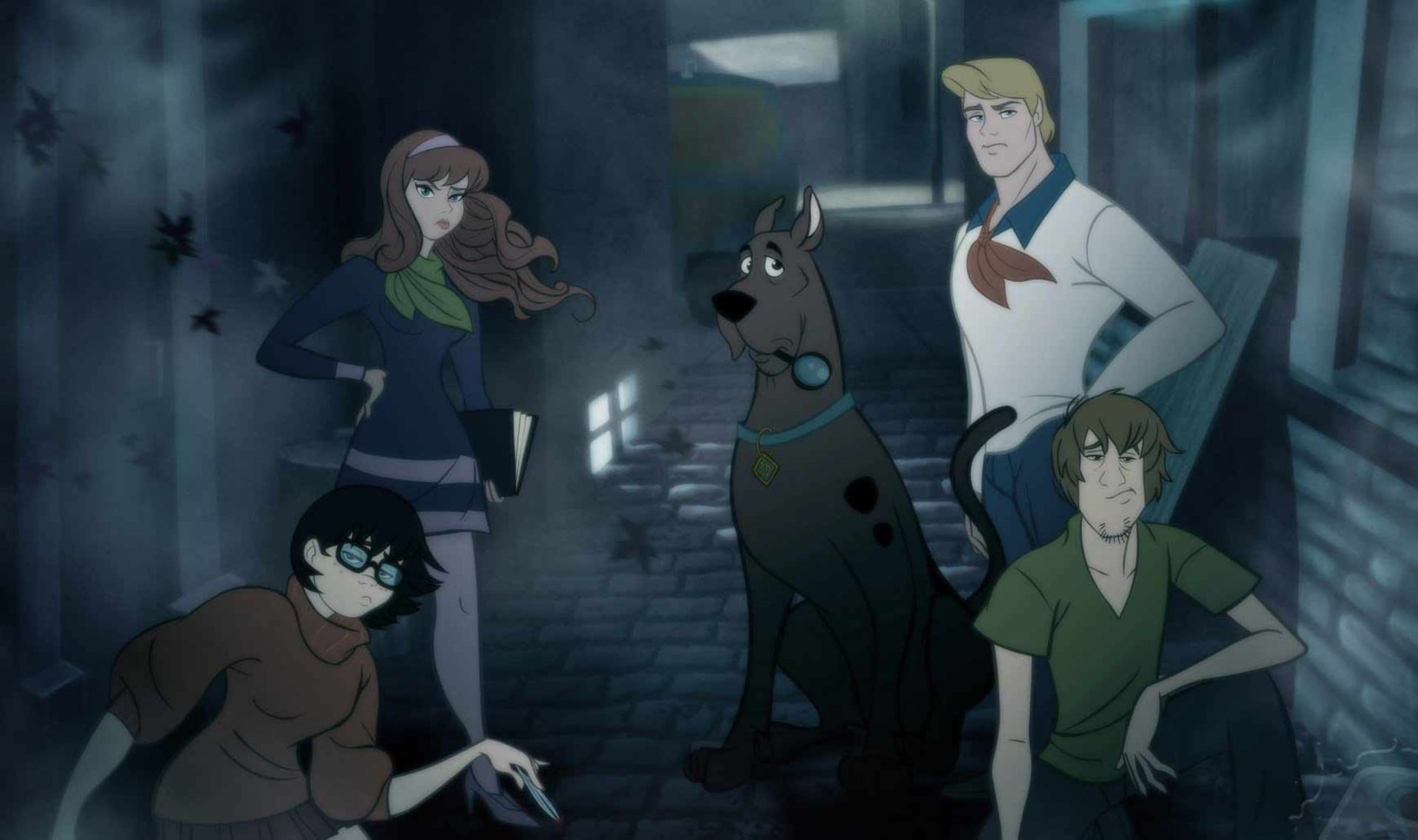 scooby_doo_a_dog_four_human_dark_background