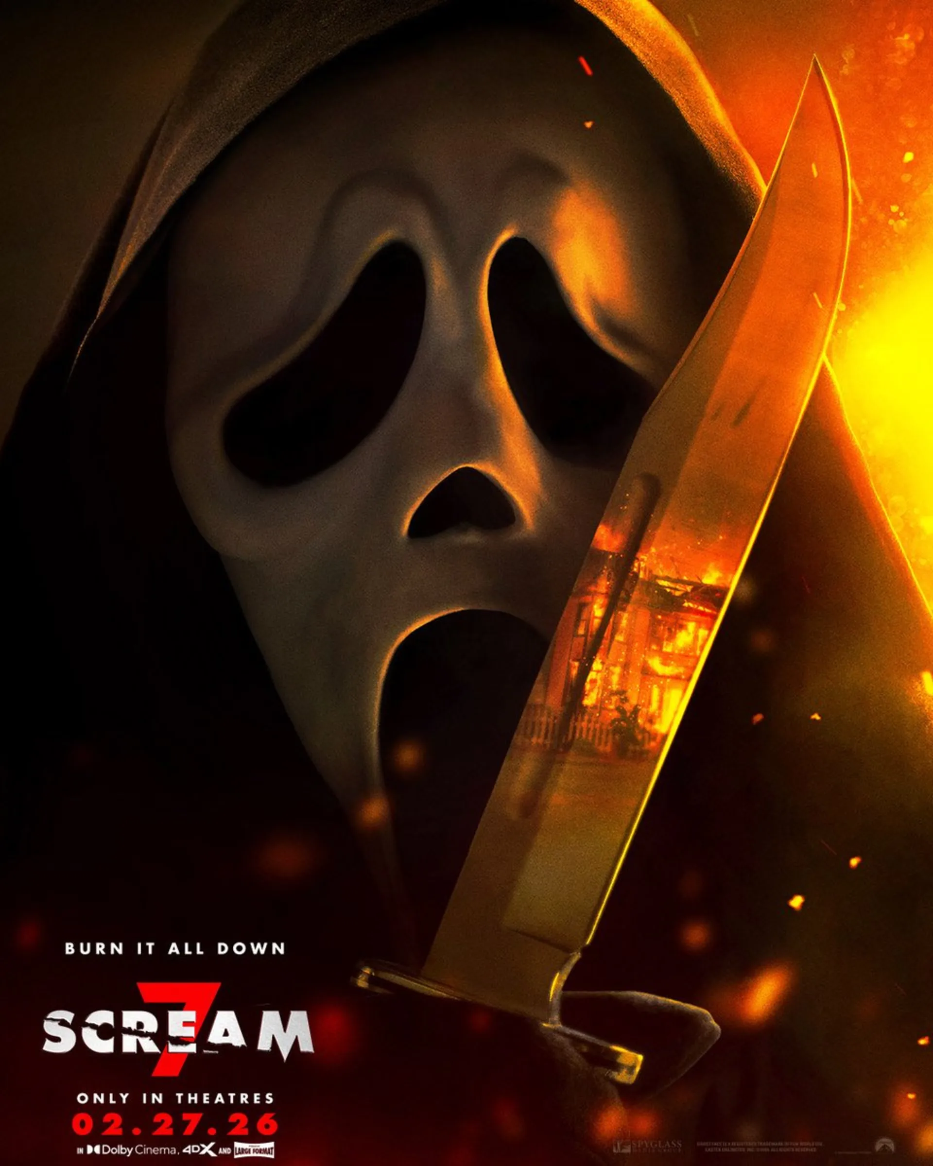 اولین پوستر فیلم Scream 7