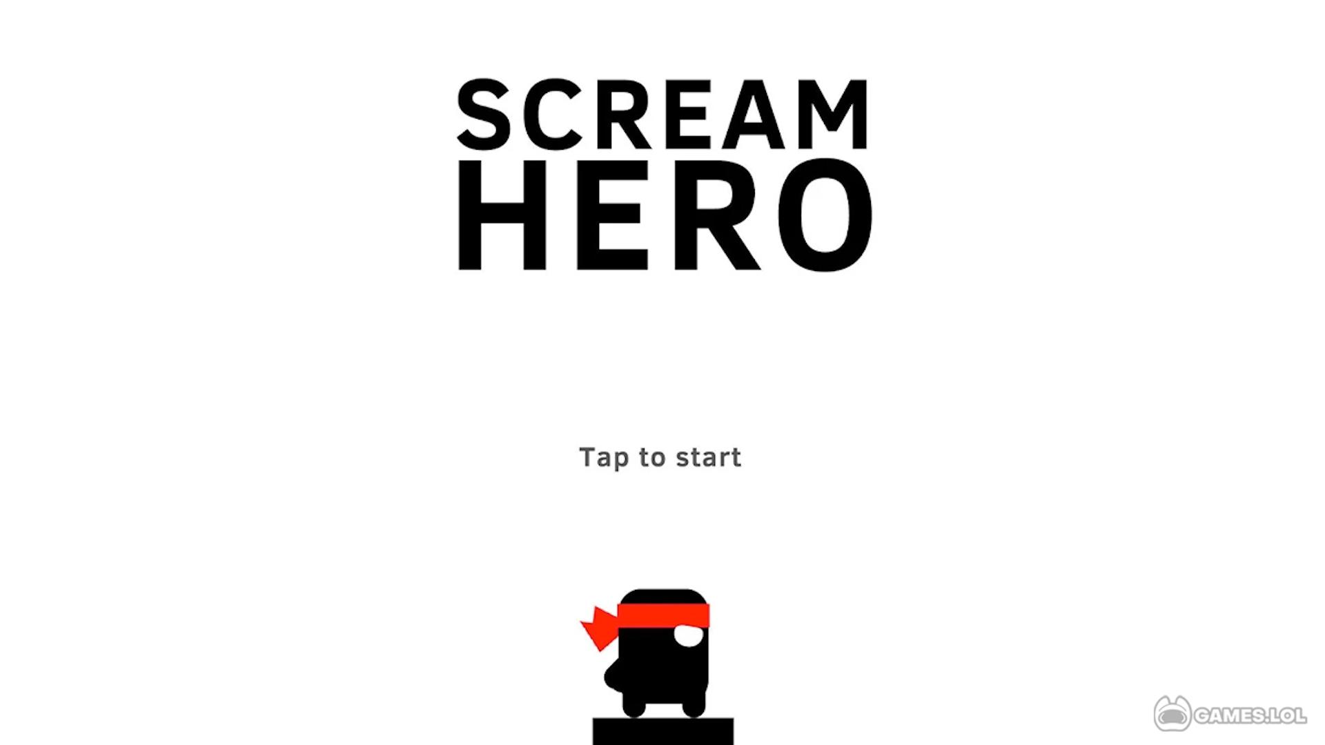 کاور (پوستر) بازی Scream Go Hero