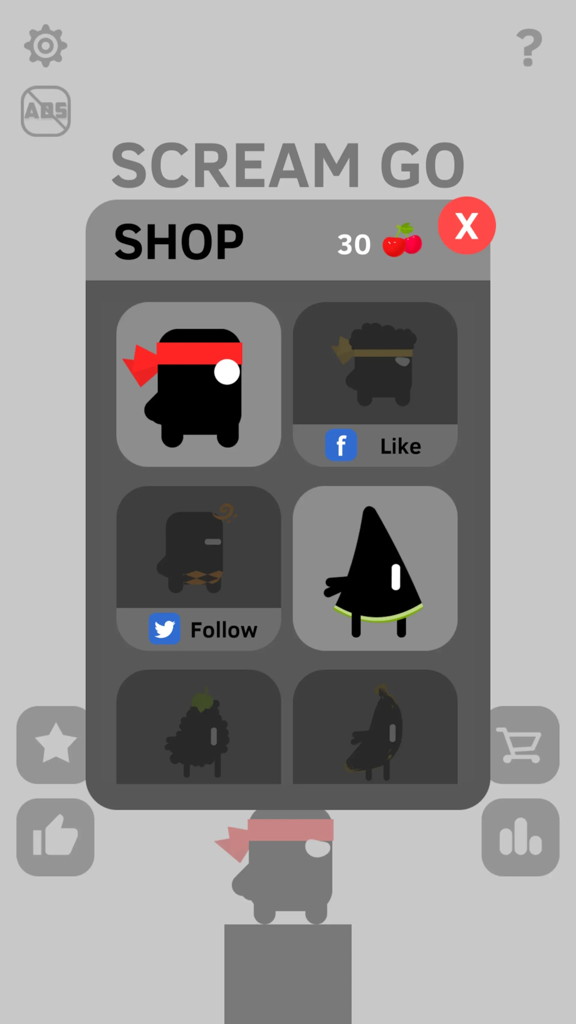 شخصیت‌های بازی Scream Go Hero