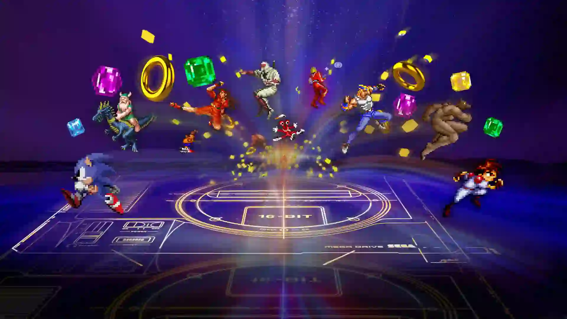 شخصیت‌های مختلف بازی‌های کلاسیک سگا