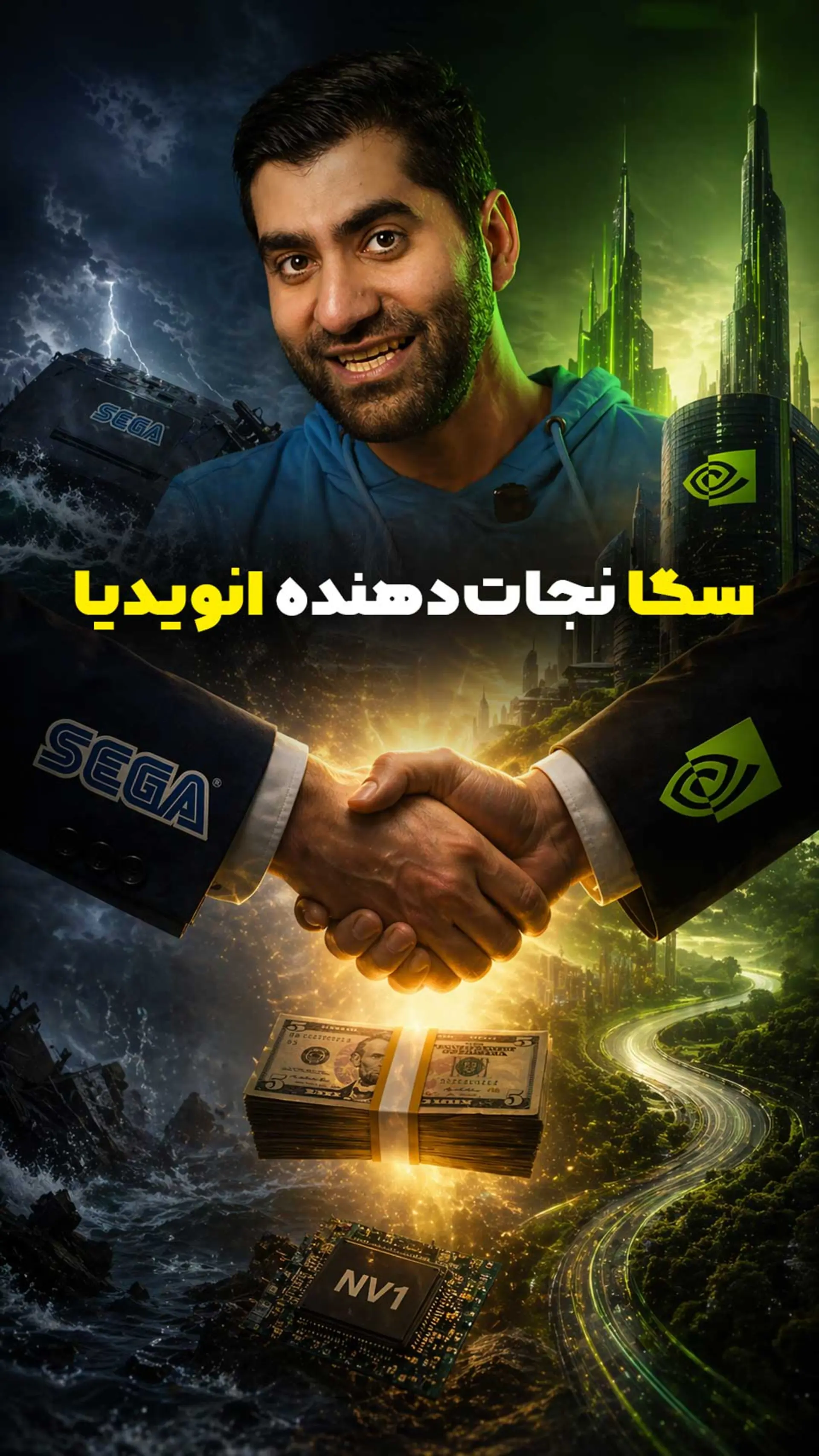 سگا نجات دهنده انویدیا