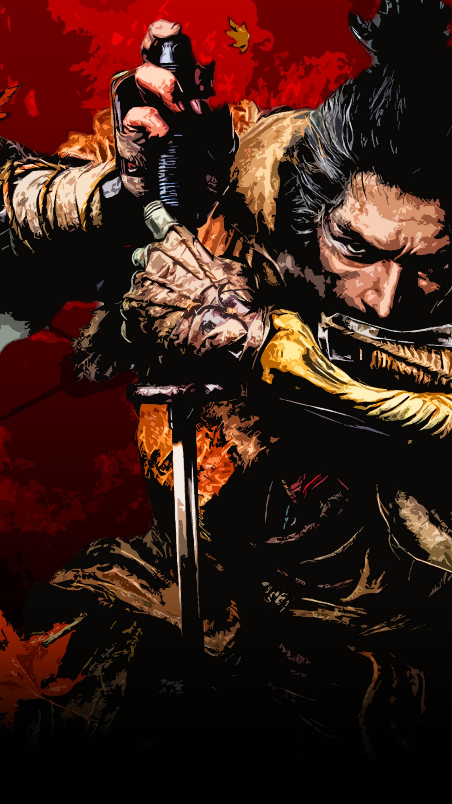 شخصیت اصلی Sekiro: Shadows Die Twice در کاور (پوستر) بازی