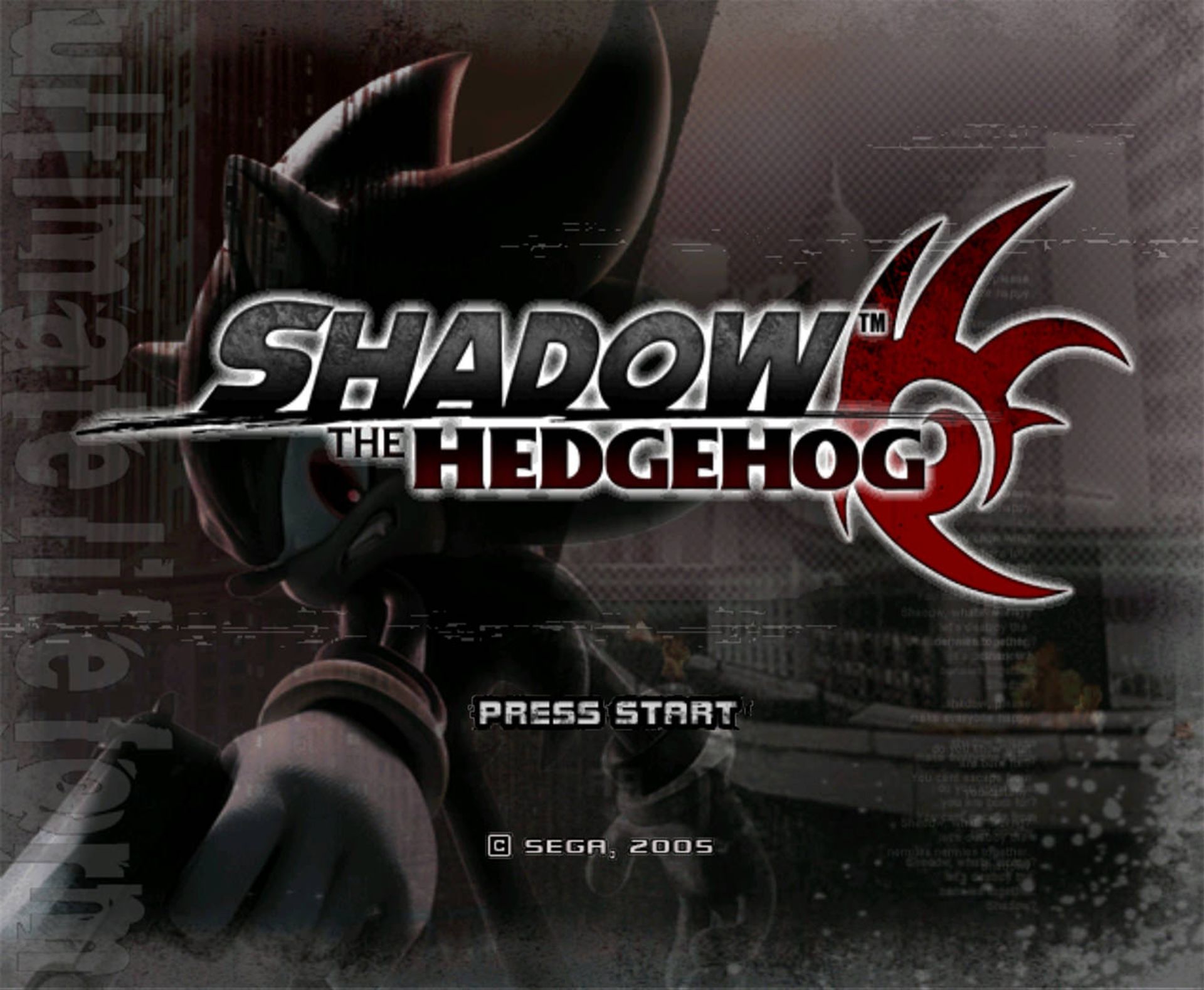 لوگوی بازی Shadow The Hedgehog