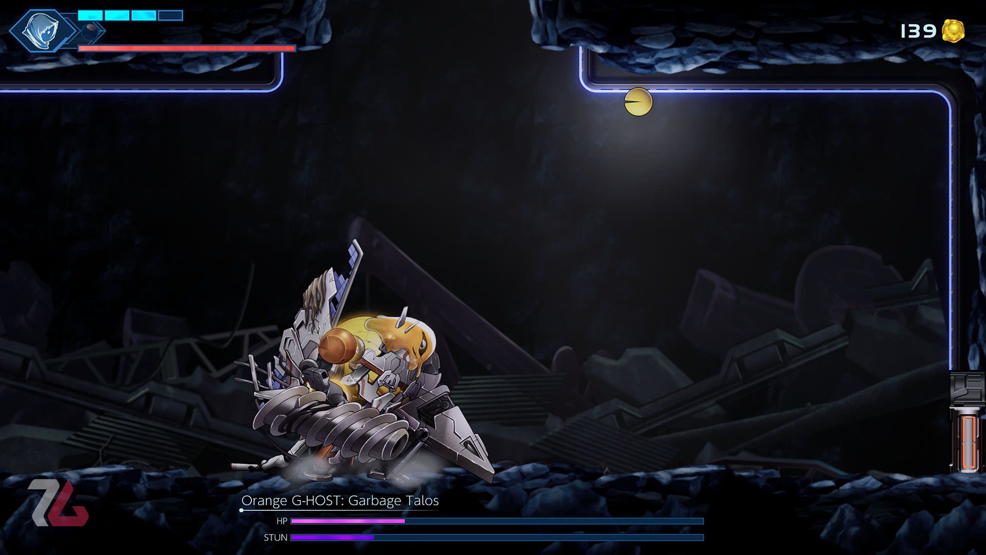 باس فایت بازی Shadow Labyrinth