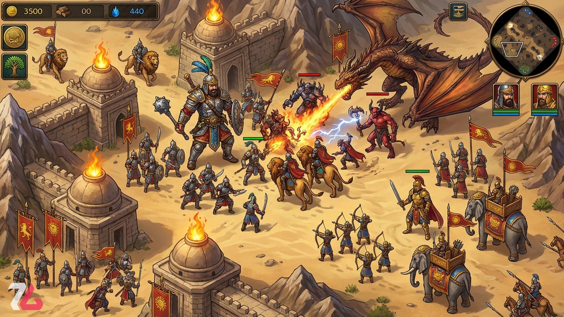 بازی استراتژی شاهنامه