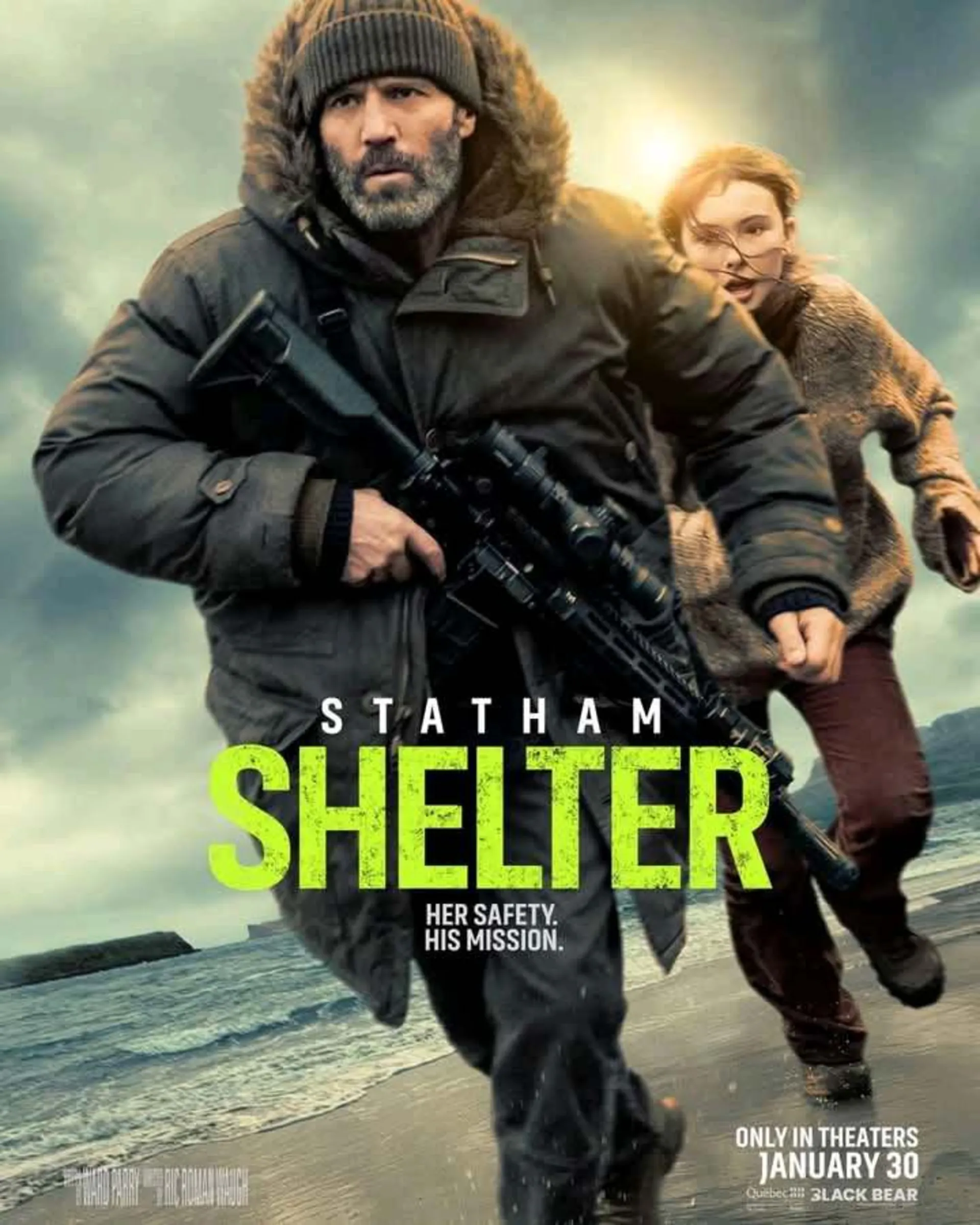 پوستر فیلم Shelter با نقش‌آفرینی جیسون استاتهام