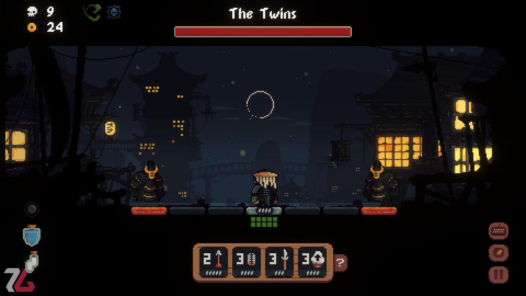 نبرد با باس در بازی Shogun Showdown