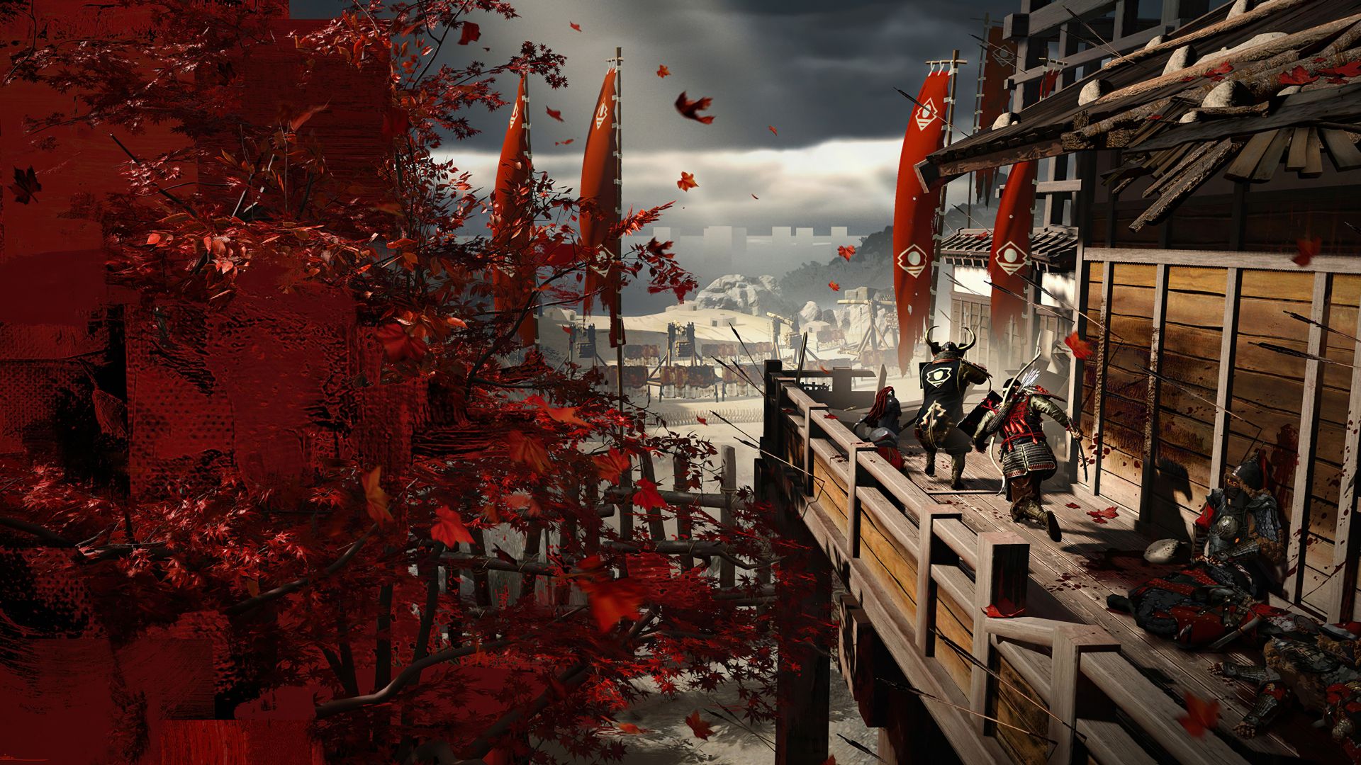 تیراندازی و قتل‌عام سامورایی‌ها در بازی Ghost of Tsushima