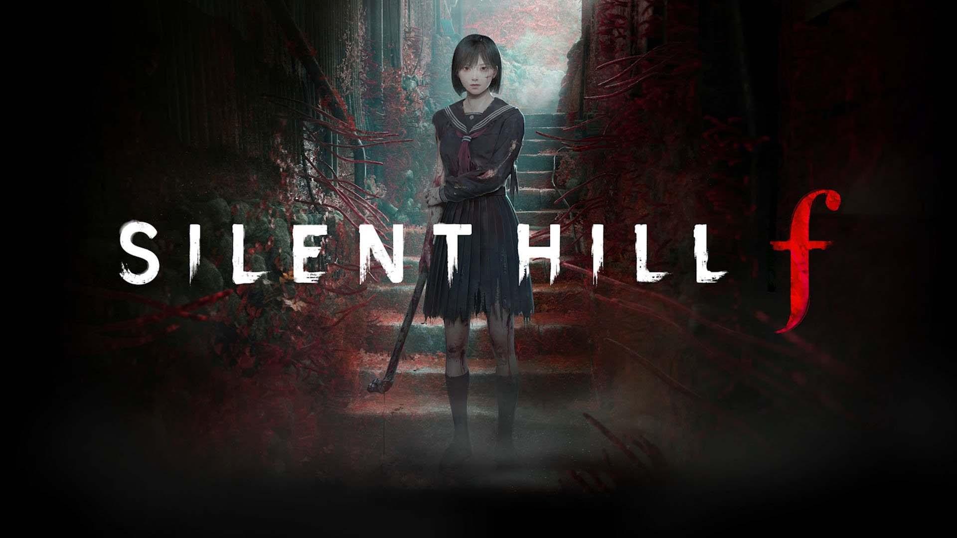 شیمیزو هیناکو با سلاح سرد در بازی Silent Hill f