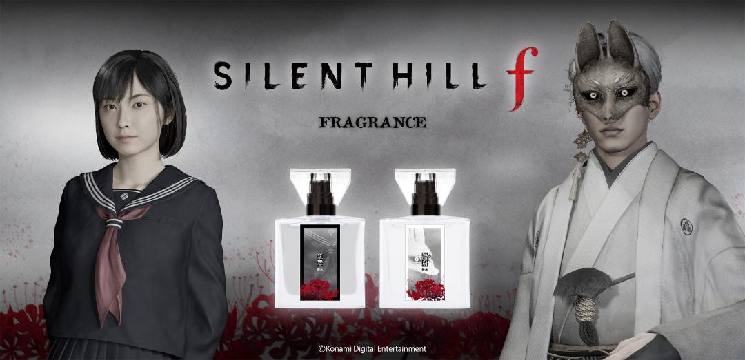 عطر‌های بازی Silent Hill f همراه شخصیت هیناکو و فاکس ماسک