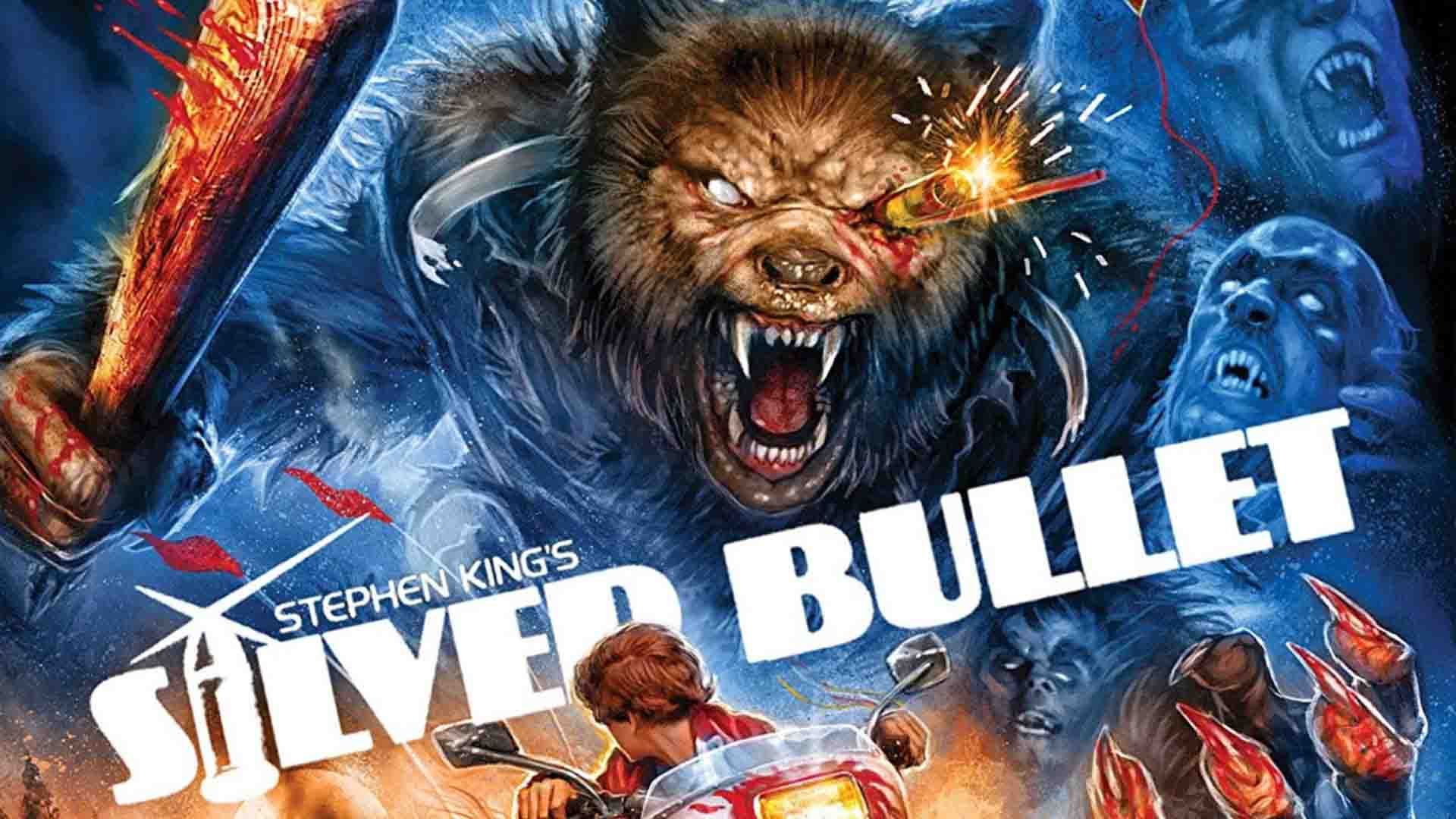 پسربچه‌ای در حال فرار از دست گرگینه‌ها در فیلم Silver Bullet