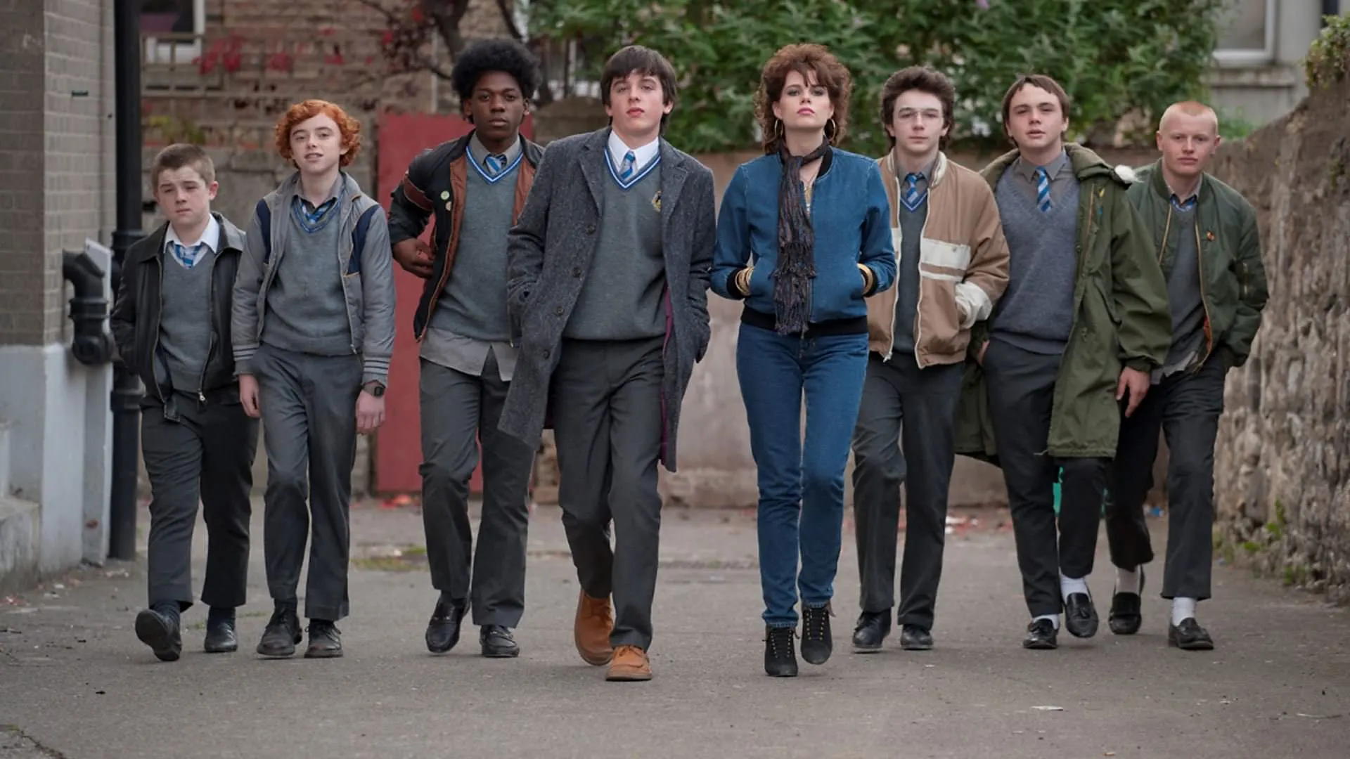 قدم زدن گروهی در فیلم Sing Street