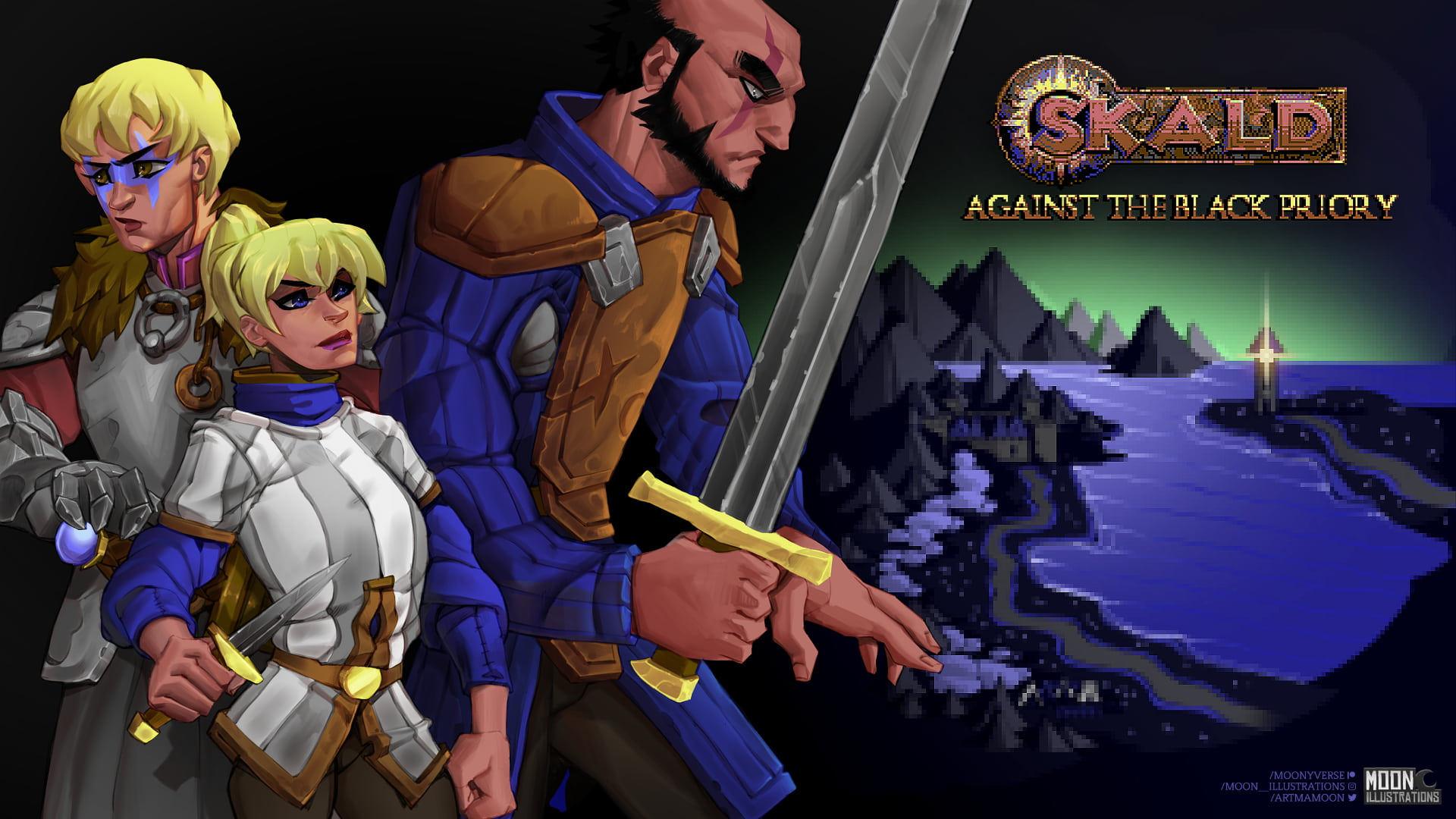 بازی SKALD Against the Black Priory