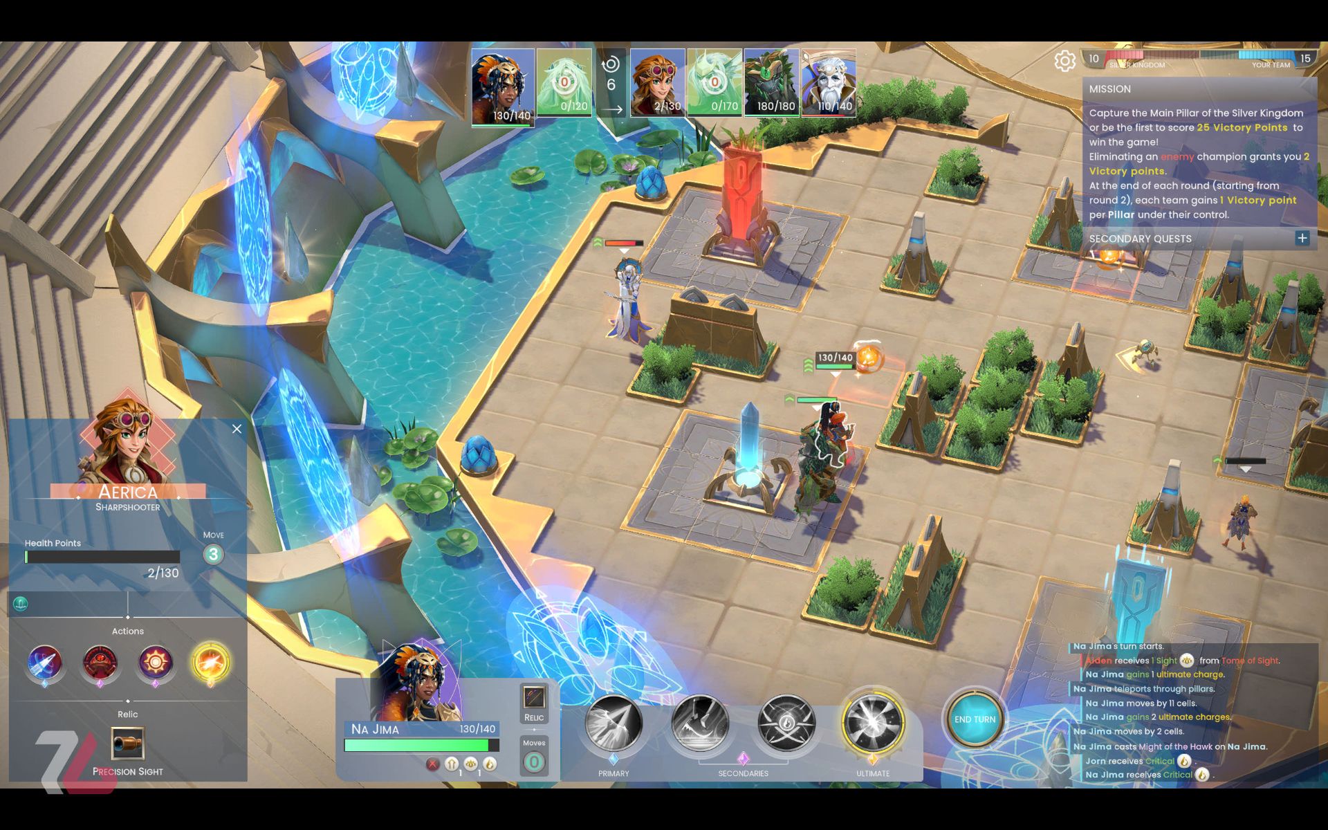تصرف پایگاه در بازی Skygard Arena