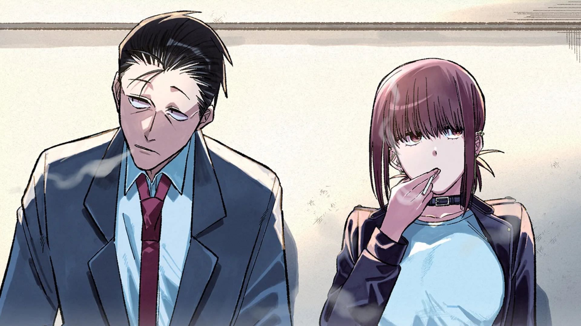 مانگا Smoking Behind the Supermarket with You