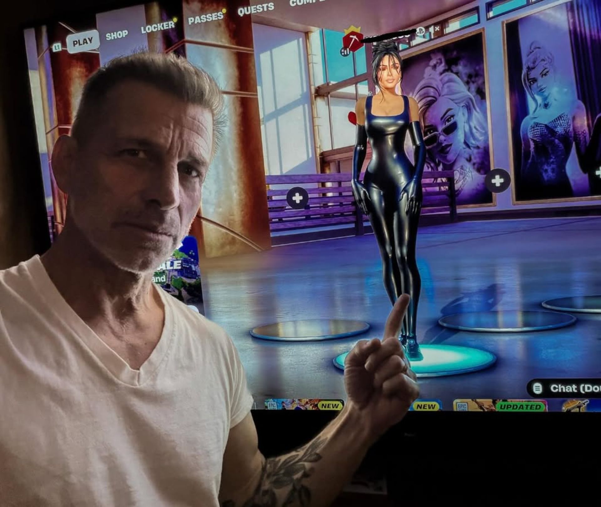 تمجید زک اسنایدر از کیم کارداشیان در فورتنایت