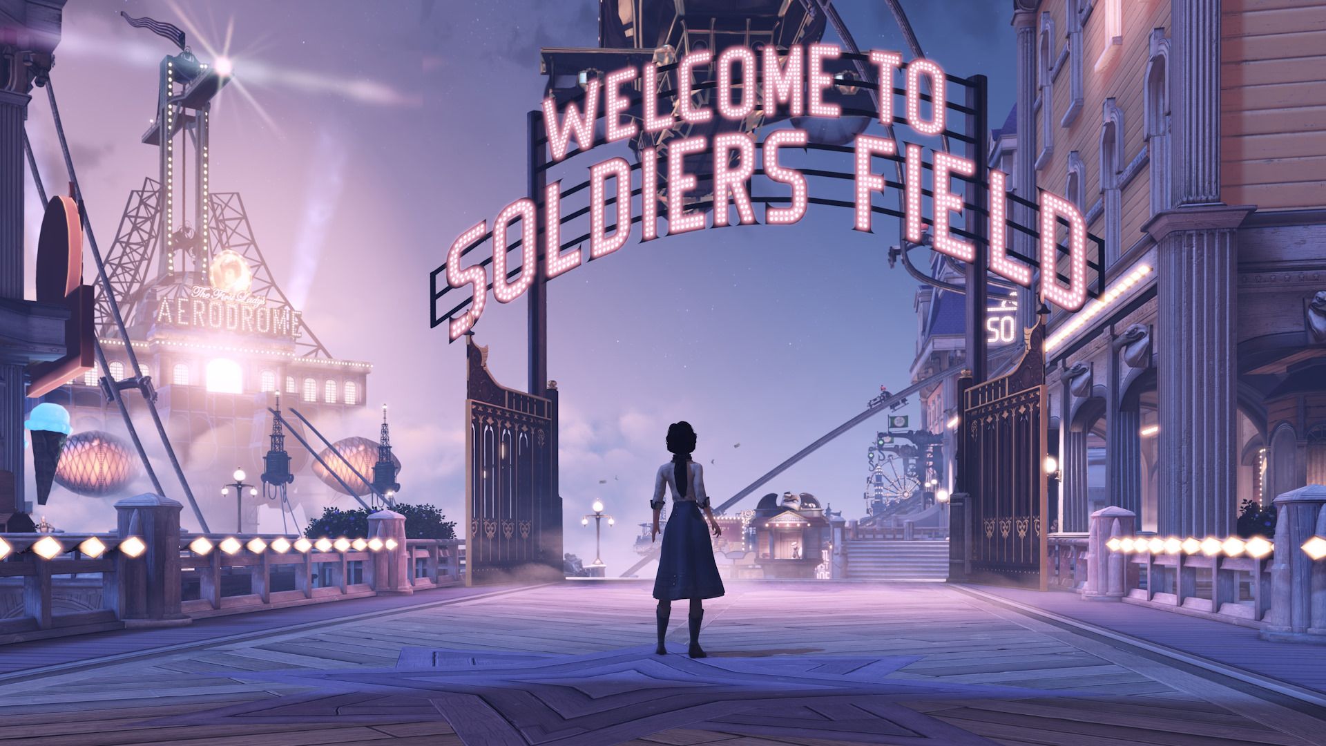 ورودی منطقه سربازان در بازی BioShock Infinite