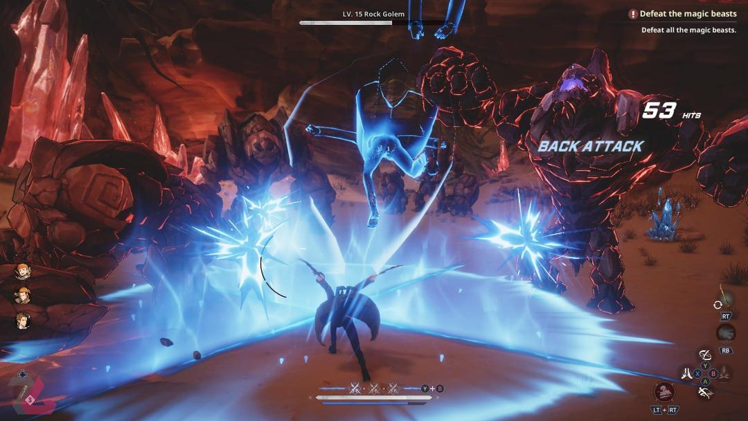 مبارزات نفس‌گیر سونگ با گولم‌ها در بازی Solo Leveling Arise Overdrive