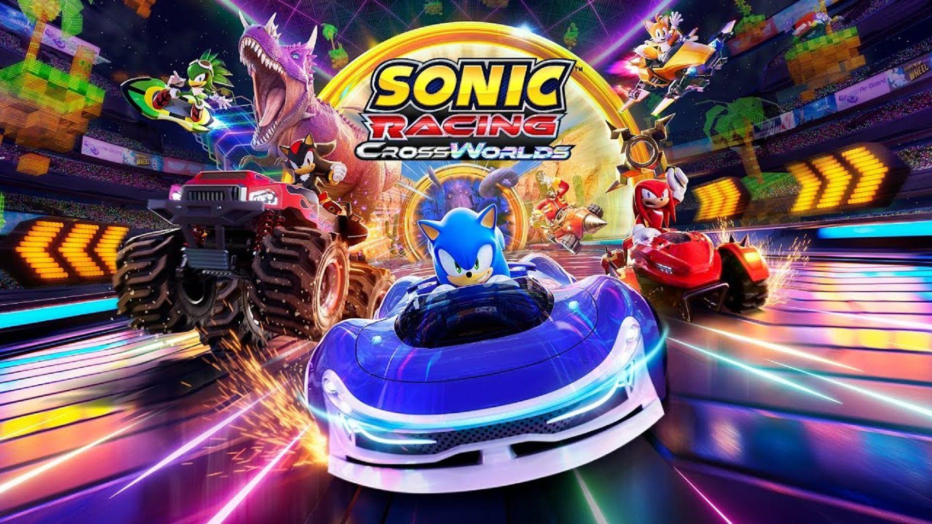 رقابت سونیک و دوستانش در بازی Sonic Racing: CrossWorlds