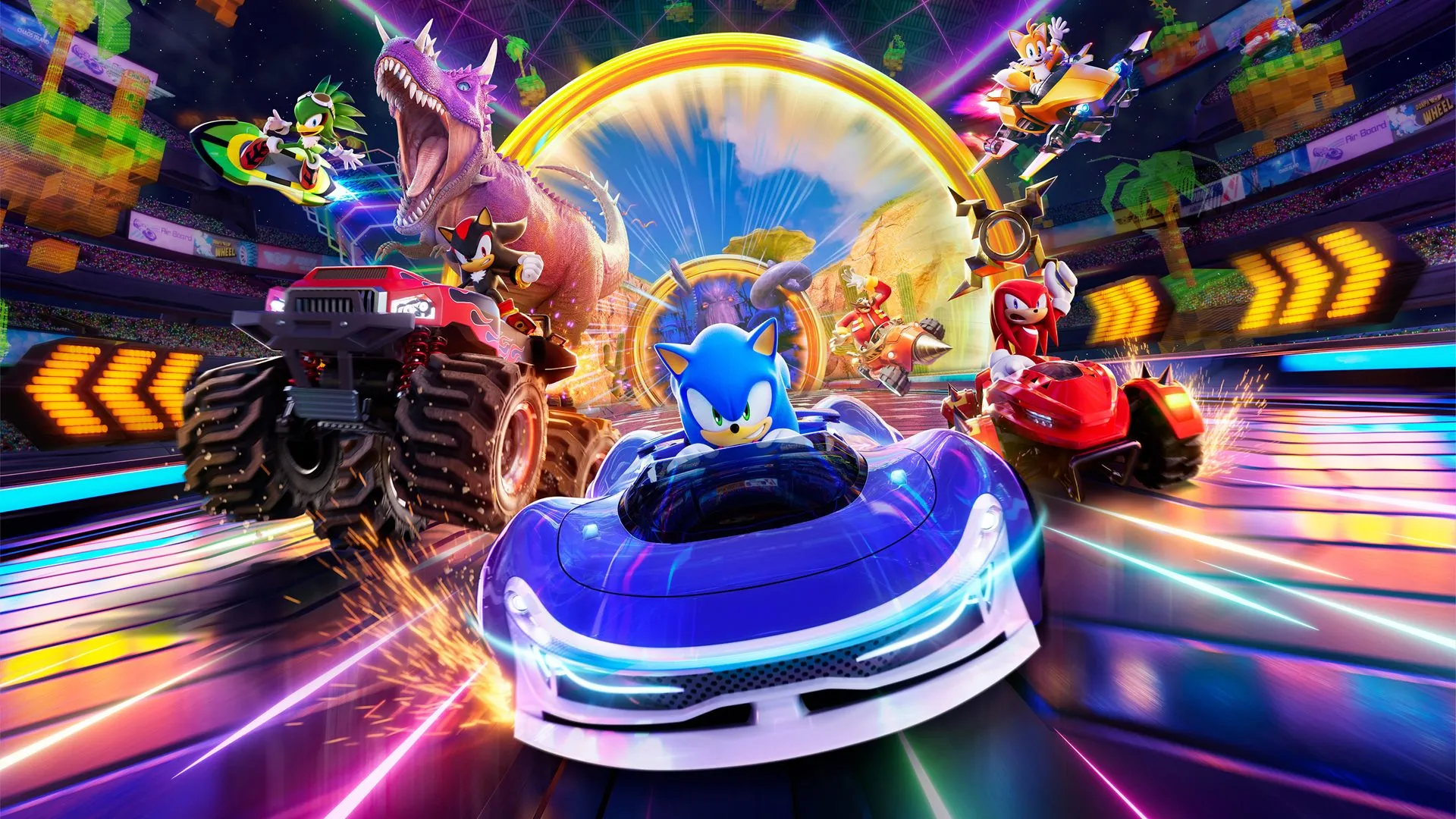 Sonic Racing: CrossWorlds پوستر بازی