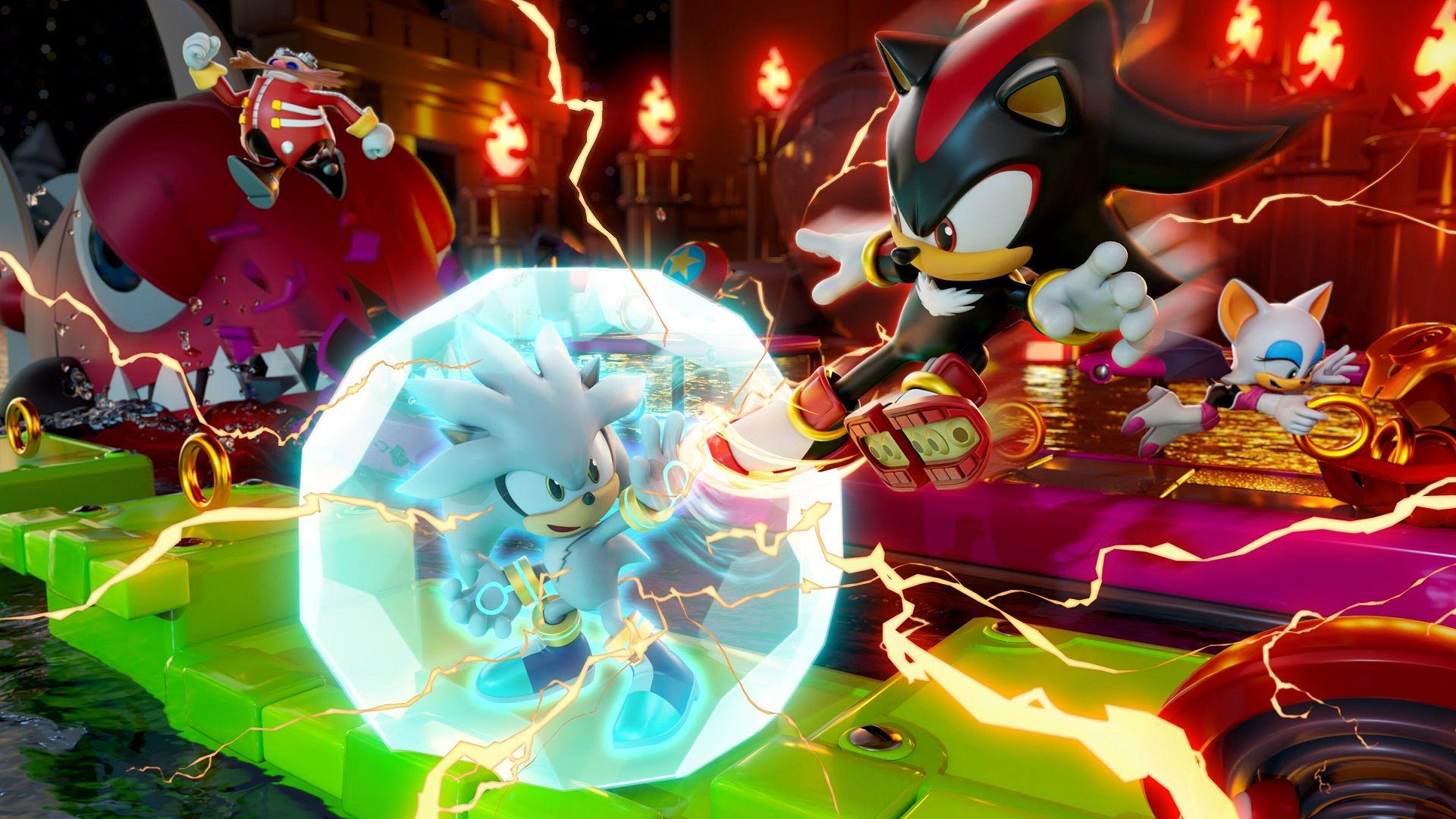 مبارزه شدو در بازی Sonic Rumble