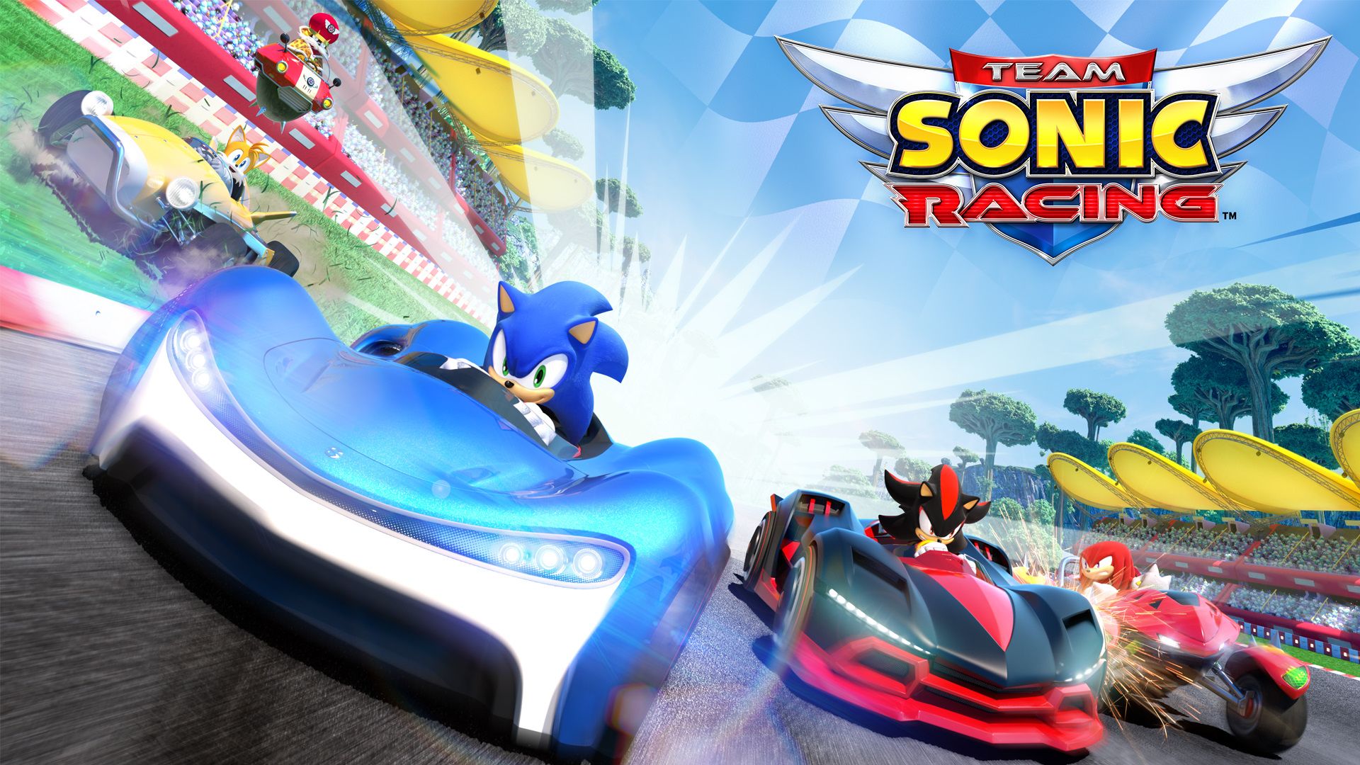 پوستر بازی Sonic Team Racing