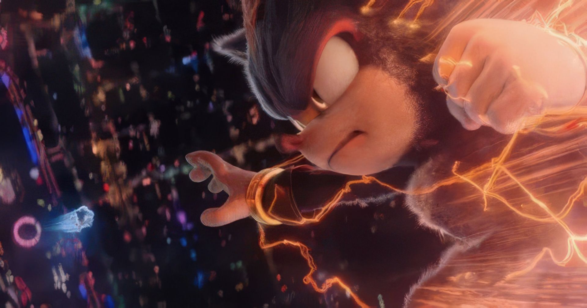 رویارویی سونیک و شدو در فیلم Sonic the Hedgehog 3
