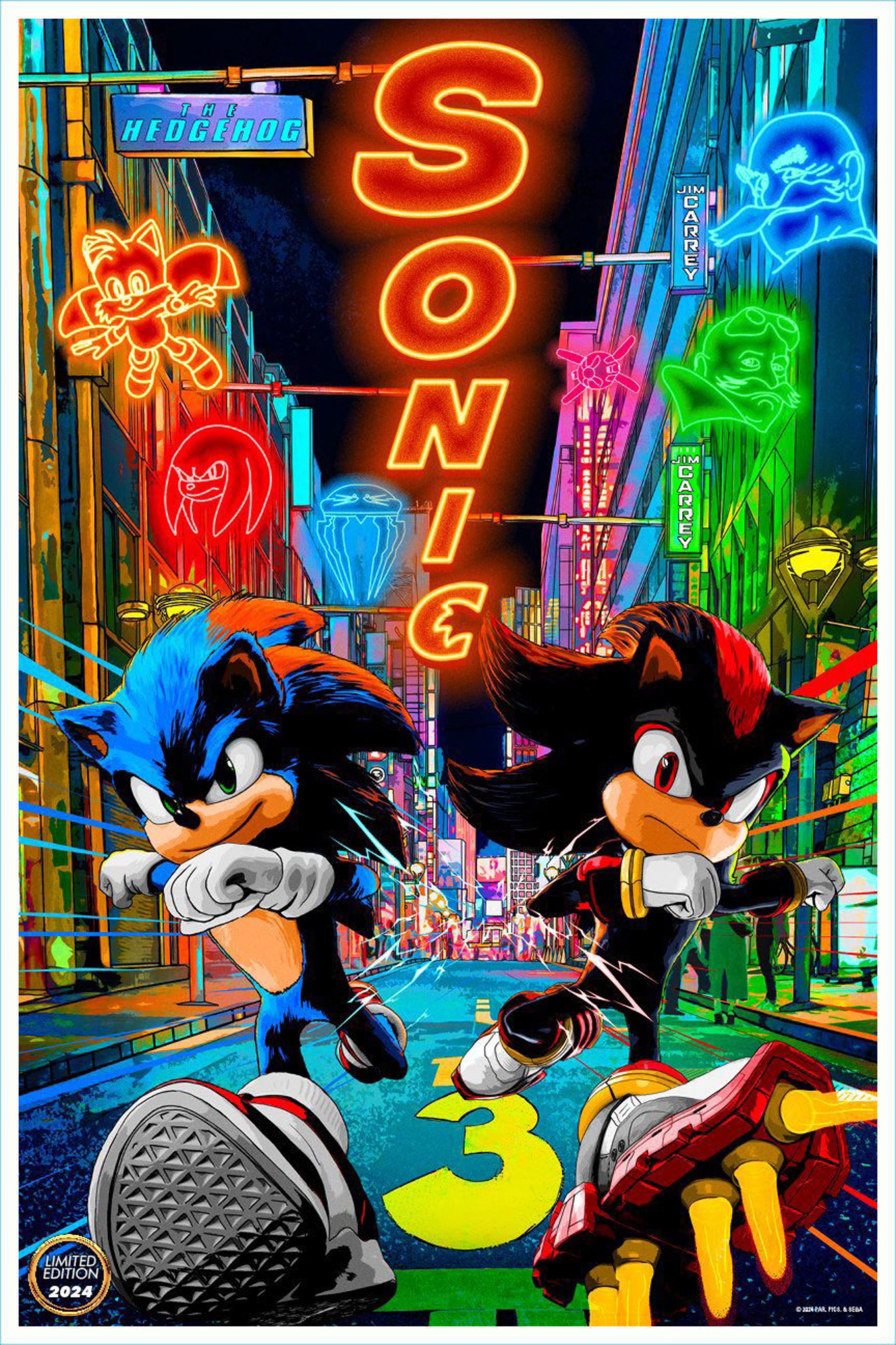 پوستر فیلم Sonic the Hedgehog 3 