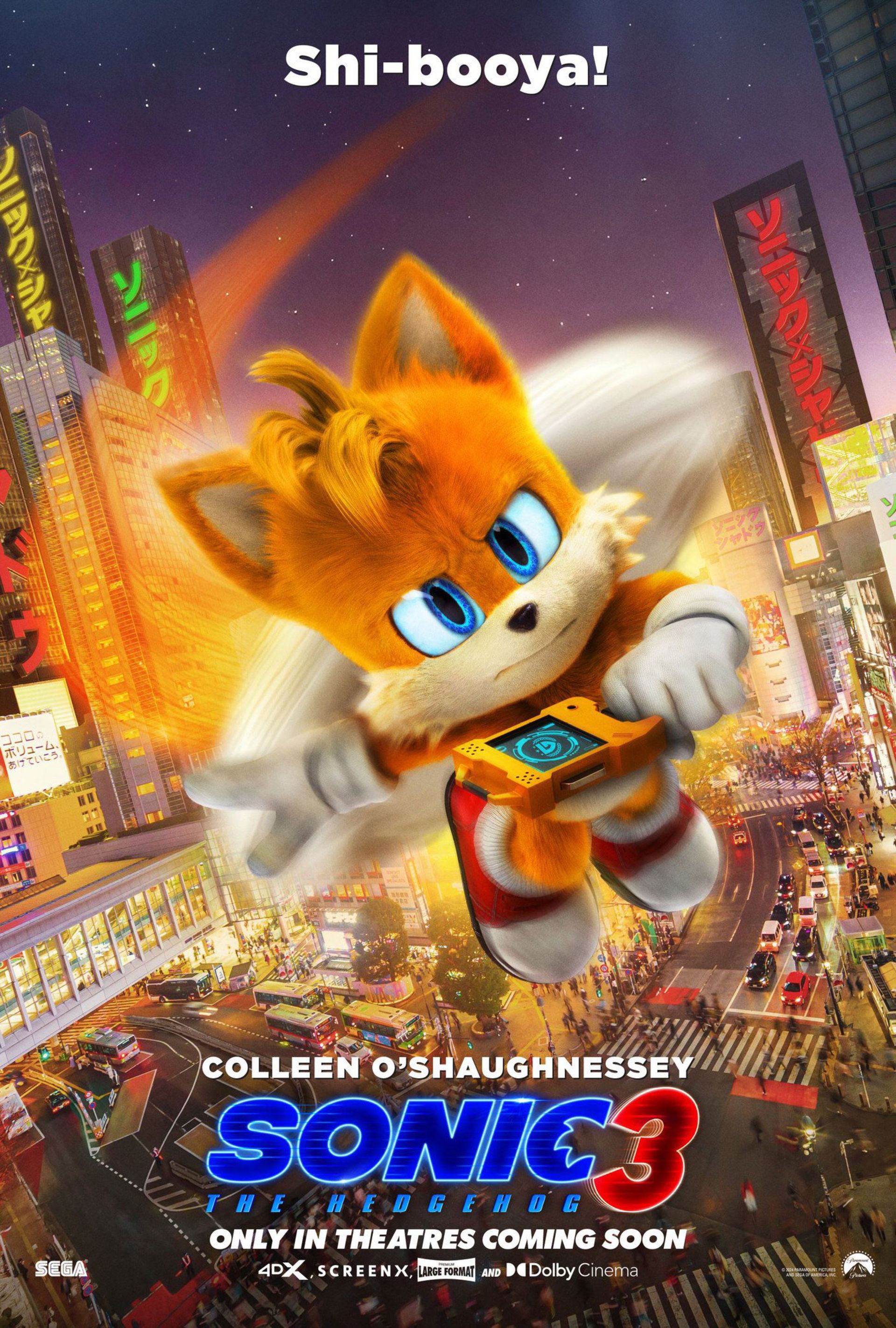 پوستر تیلز در فیلم Sonic the Hedgehog 3 