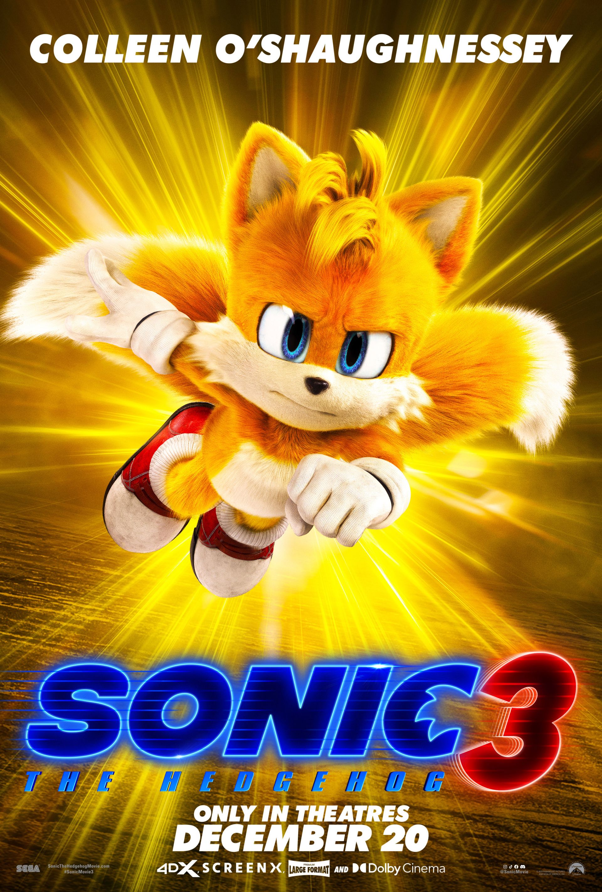 پوستر تیلز در فیلم Sonic the Hedgehog 3