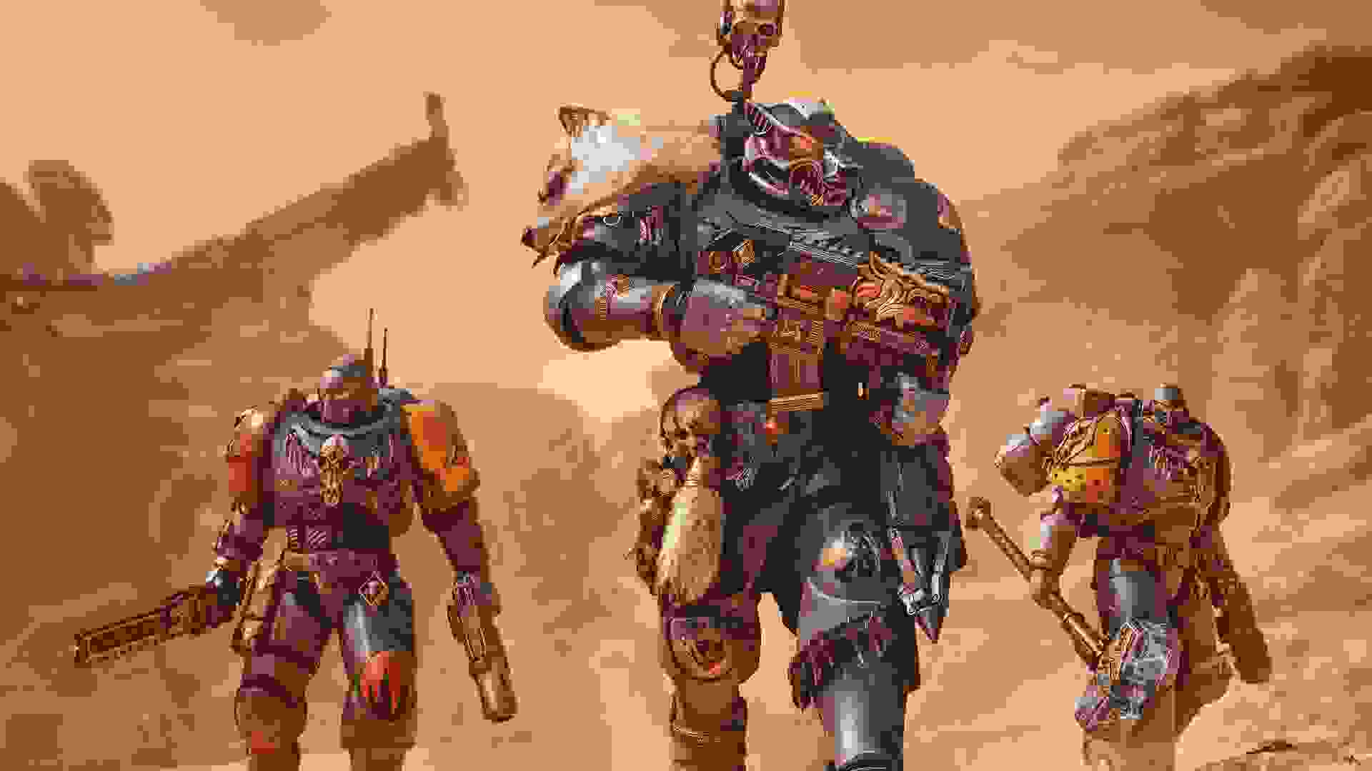 محتوای سالگرد بازی space marine 2