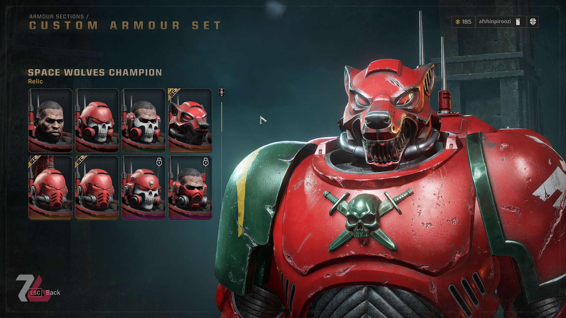 شخصیسازی زره در بازی Space Marine 2