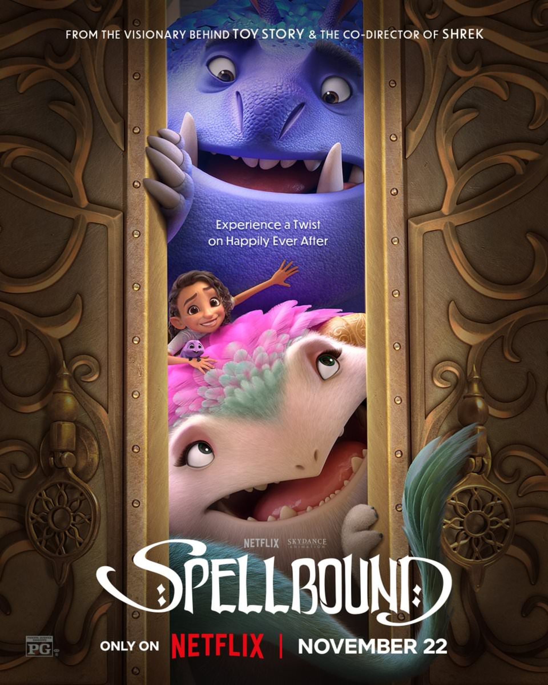 پوستر جدید انیمیشن Spellbound