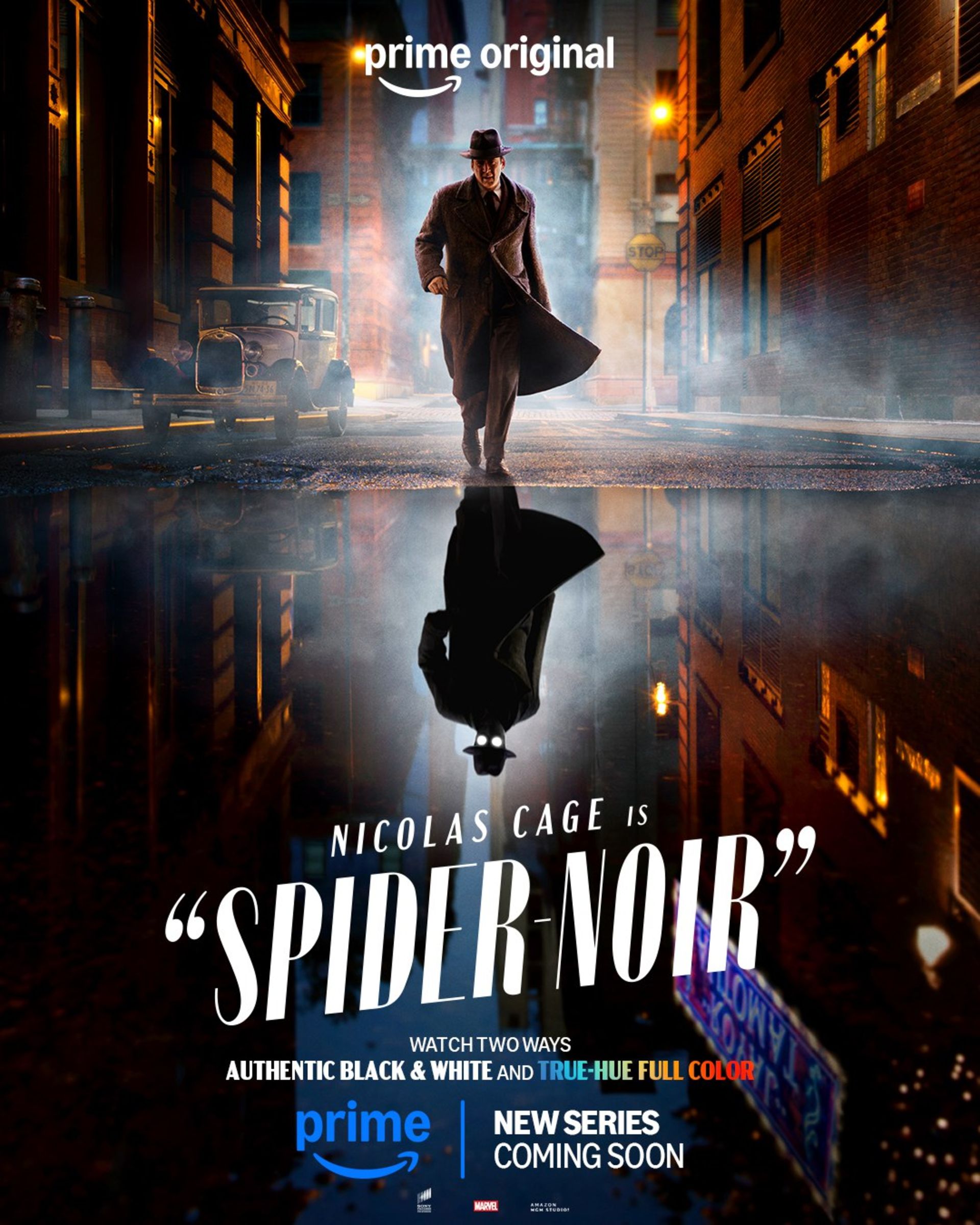 پوستر رنگی سریال Spider-Noir 