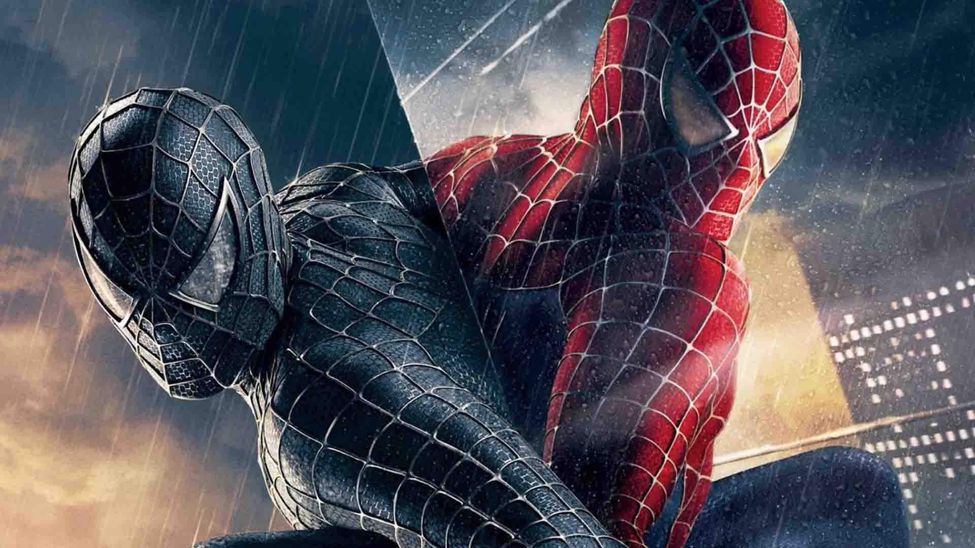 اسپایدرمن و سیمبیوتی در فیلم Spider-Man 3