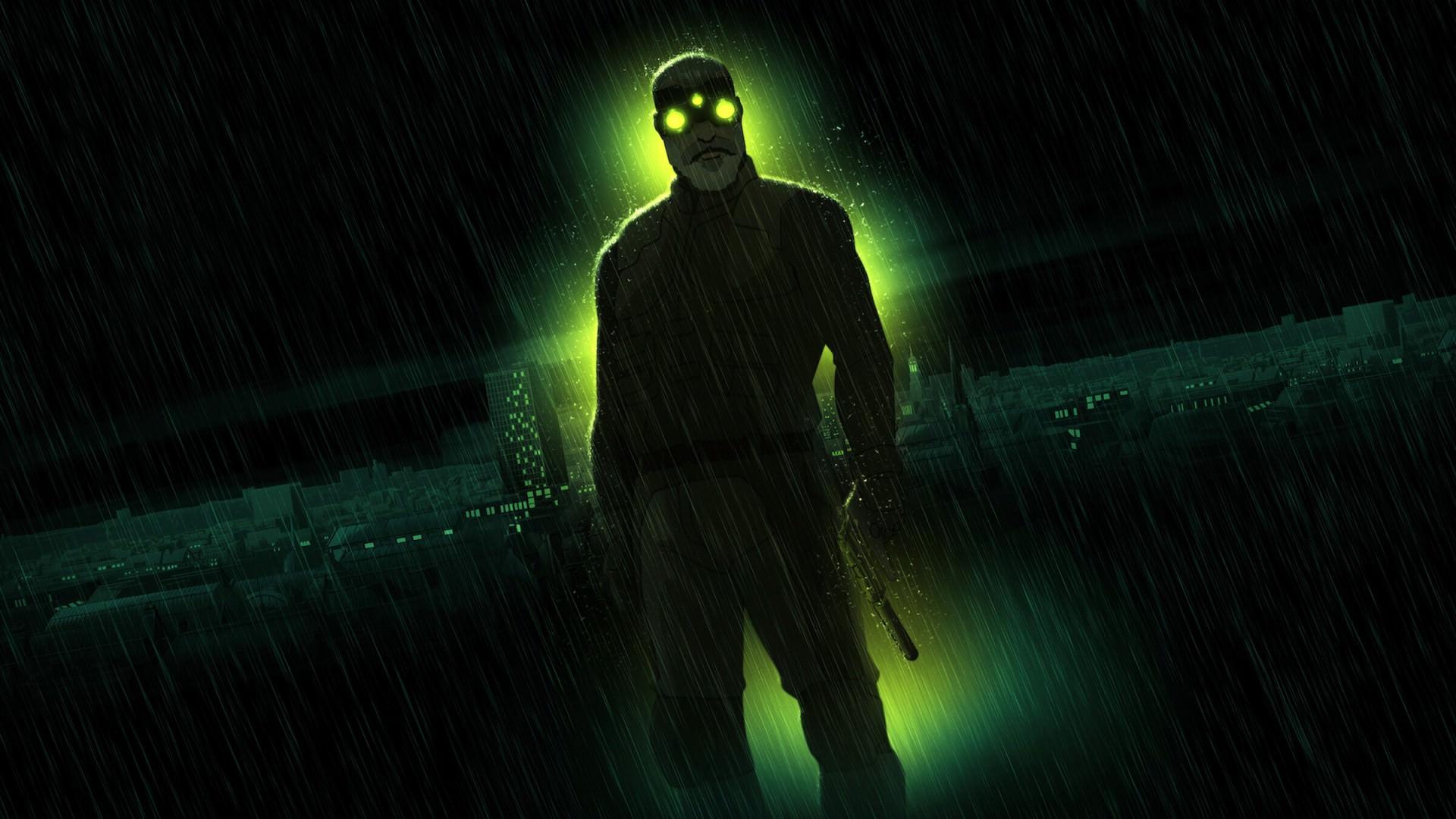 سم فیشر در پوستر انیمیشن Splinter Cell: Deathwatch